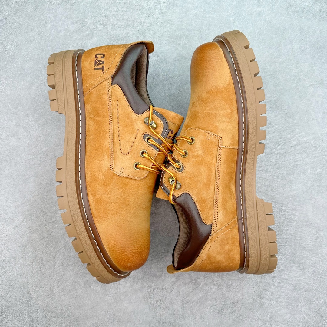 图片[3]-＃福利特价 CAT卡特 P721903 经典百搭低帮户外休闲工装靴 官网常年主打款 全鞋真牛皮材料 大底到五金都是代工厂原材料制作 同原版固特异永不开胶工艺 好货不杀猪 首单质量严格把控 某宝代购最畅销的产品 全套官网统一包装 今年冬季防寒户外专用 日常随意搭配 型男必备 尺码：39 40 41 42 43 44 注意：比运动鞋偏大一码-选品中心