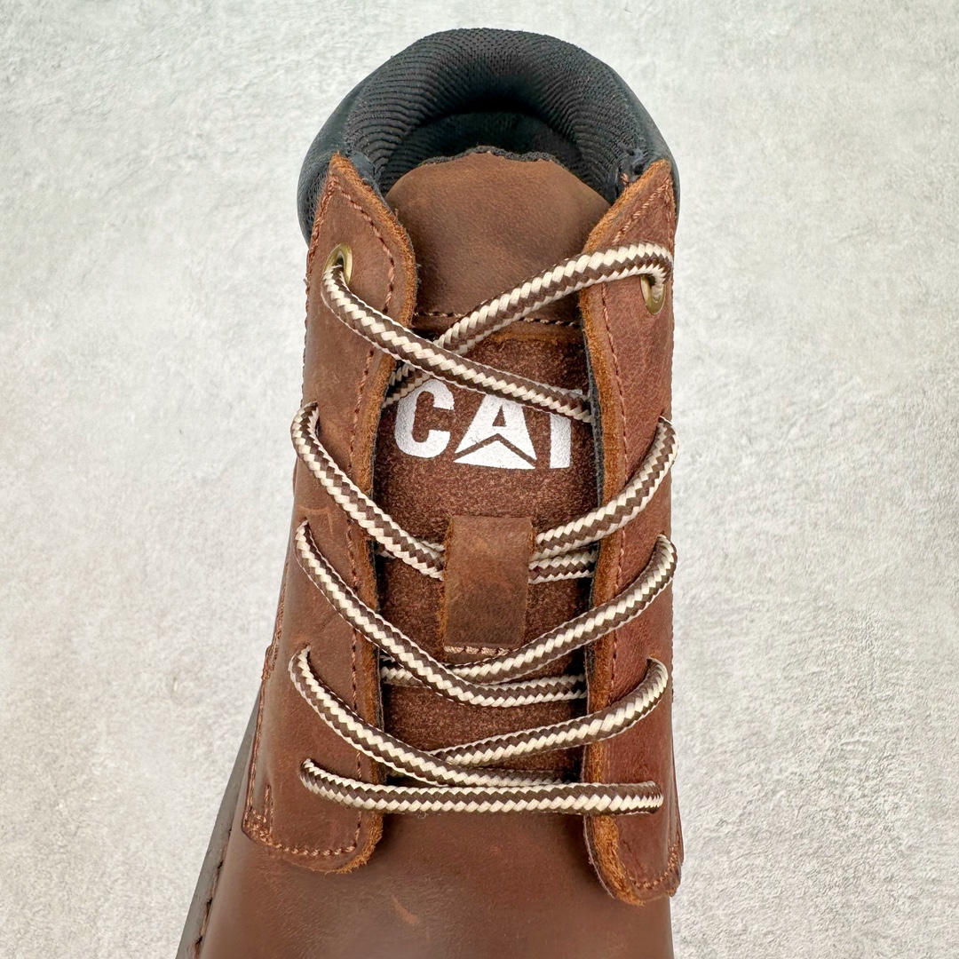 图片[5]-CAT/卡特#720574二代升级版 24ss秋冬款 推土机户外工装靴 纯正固特异工艺 专柜同步在售 同版型经典热销款 堪称正品复印机原盒防伪一应俱全 海淘平台渠道专供版本 固特异永不开胶 耐磨耐操 意大利油蜡牛皮 原单皮料 进口橡胶大底 各处小细节可与正品对比 尺码：39 40 41 42 43 44（皮鞋尺码)-选品中心
