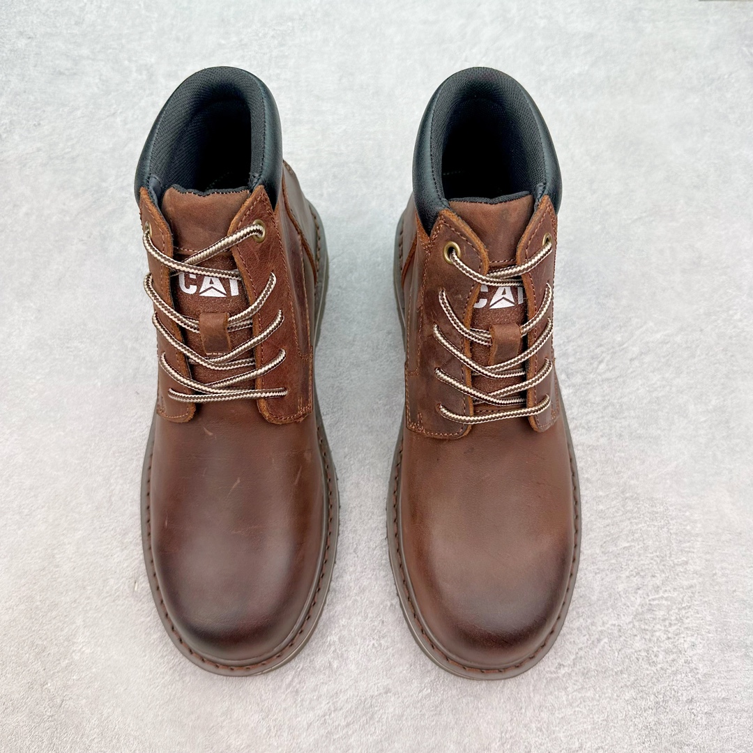 图片[2]-CAT/卡特#720574二代升级版 24ss秋冬款 推土机户外工装靴 纯正固特异工艺 专柜同步在售 同版型经典热销款 堪称正品复印机原盒防伪一应俱全 海淘平台渠道专供版本 固特异永不开胶 耐磨耐操 意大利油蜡牛皮 原单皮料 进口橡胶大底 各处小细节可与正品对比 尺码：39 40 41 42 43 44（皮鞋尺码)-选品中心