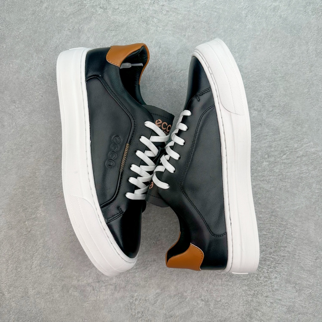 图片[3]-Ecco爱步2024四季爆款男鞋 柔酷7号系列 简单耐看清爽版型 男士百搭休闲板鞋 黄景瑜同款 官网一比一复刻 纯手工打造 质感妥妥的 ！鞋面采用进口小牛皮+透气头层猪皮里，鞋底采用高端顶级TPR环保科技材料 磨具贴合鞋底给你不一样的缓力性能 特点 舒适 增强运动性 高端大气时尚不失稳重 值得推荐！尺码：38 39 40 41 42 43 44（皮鞋码）-选品中心