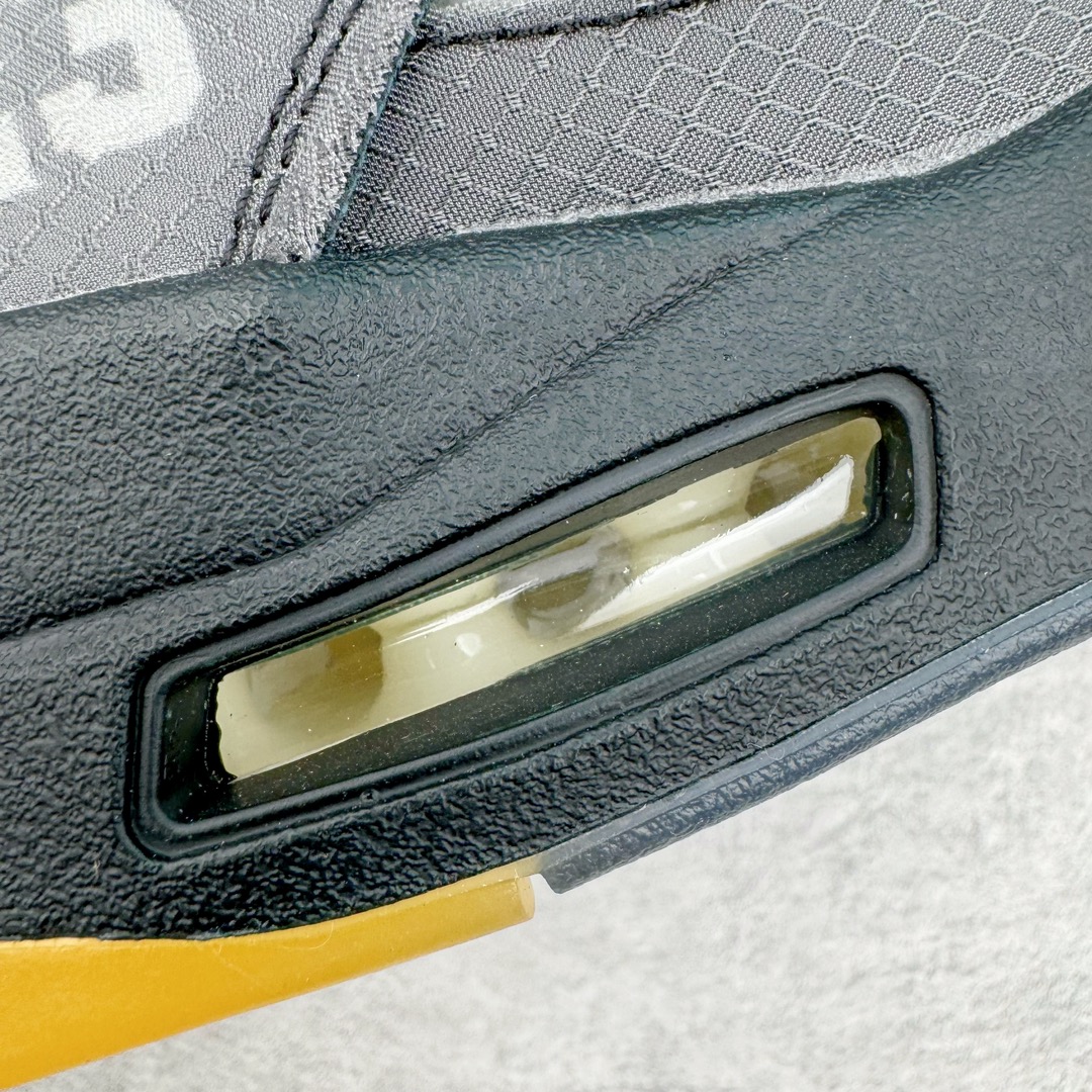 图片[24]-＃Y3纯原 Off-White™ x Air Jordan Retro AJ5 OW联名黑蝉翼 DH8565-100 全新改良批次 圈内最强系列 恪守真诚 承诺混一赔十 高端零售裸鞋圈特供批次 SZ原厂全套原楦原纸板冲刀磨具开发 原厂皮料加持 原厂港宝加持定型后跟R度完美 同源原厂电绣 飞翼针数密度立体效果一致 百分百一致原鞋 原厂拉帮工艺 针距密度一致 后跟弧度收口自然不对折 极致一眼正品既视感 进口玻璃冲刀皮料裁剪零毛边 全鞋电脑针车工艺 品控清洁度最高QC检验标准 免检产品 原厂订购鞋盒、鞋标、防尘纸、鞋撑、鞋带 追求极致的原厂味道 采用原厂韩国进口纱网 攻克鞋面发皱问题 采用熟悉的蝉翼材质覆盖 精密热切饰片工艺 全新开模大底区别市面套底版本 细节超级丰富 2020 AJ5迎来30周年限定 美系潮流奢牌再度联乘 尺码：40.5 41 42 42.5 43 44 44.5 45 46 47.5-选品中心