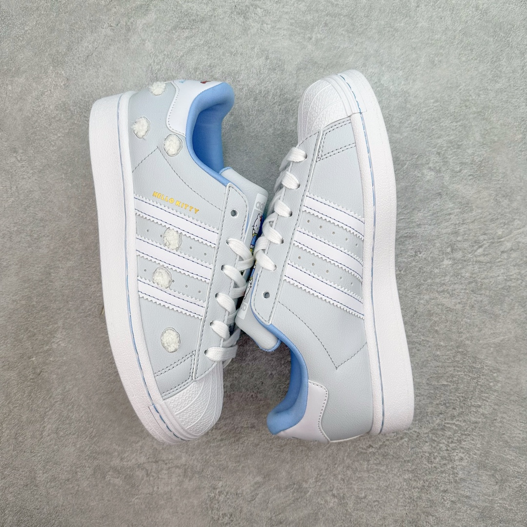 图片[3]-AD Originals Superstar 经典复古贝壳头板鞋 IF7021 诞生于1969年 是第一双将全皮面鞋 身与橡胶鞋头结合在一起的低帮篮球鞋 Superstar最开始 是作为高帮篮球鞋Pro Model的低帮版本而出现的 但因为其独特和醒目的橡胶鞋头造型而让大家熟知 被大家形象地称为\\\”shelltoe\\\”贝壳头 在70年代的美国职业篮球场上 接近3/4的NBA球员都将这双Superstar作为场上用鞋 80年代之后 经过不断的改良和发展 Superstar逐渐成为横跨时装、音乐、街头文化、休闲和运动等各大领域的时尚潮鞋 尺码：36 36.5 37 38 38.5 39 40 40.5 41 42 42.5 43 44 44.5 45-选品中心