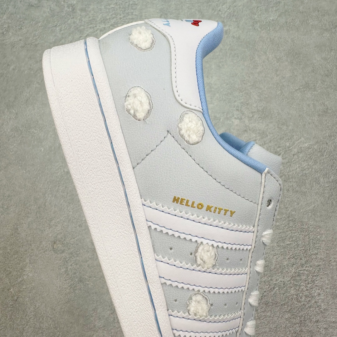 图片[6]-AD Originals Superstar 经典复古贝壳头板鞋 IF7021 诞生于1969年 是第一双将全皮面鞋 身与橡胶鞋头结合在一起的低帮篮球鞋 Superstar最开始 是作为高帮篮球鞋Pro Model的低帮版本而出现的 但因为其独特和醒目的橡胶鞋头造型而让大家熟知 被大家形象地称为\\\”shelltoe\\\”贝壳头 在70年代的美国职业篮球场上 接近3/4的NBA球员都将这双Superstar作为场上用鞋 80年代之后 经过不断的改良和发展 Superstar逐渐成为横跨时装、音乐、街头文化、休闲和运动等各大领域的时尚潮鞋 尺码：36 36.5 37 38 38.5 39 40 40.5 41 42 42.5 43 44 44.5 45-选品中心