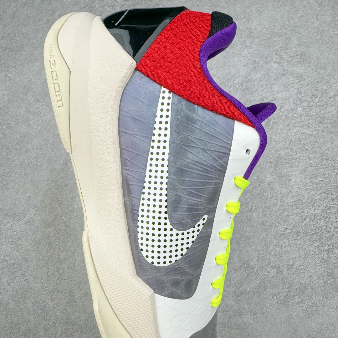 图片[6]-＃OG纯原 NK Zoom Kobe ZK5 科比五代 PJ塔克 CD4991-004 Zoom Turbo气垫➕后掌EVA缓震 实战配置直接拉满 原楦纸板开发 鞋身流线型、后跟塑形 区分土肥圆 原档数据3D打印 鞋面细节匹配原版 全身鞋材卡料色独家定制 唯一正确喷漆SWOOSH NK专利Flyknit飞线科技，给予鞋身足够抗扭矩力 真实底模最大47.5 实战利器 专供海外市场 尺码：40 40.5 41 42 42.5 43 44 44.5 45 46 47.5 （脚宽、脚胖 建议买大半码）-选品中心