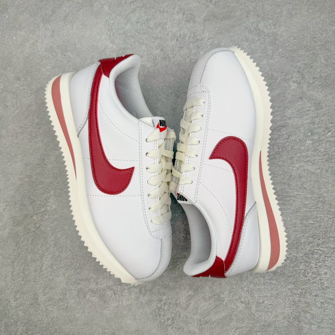 图片[3]-＃JC纯原 NK Classic Cortez Leather 阿甘复古初代皮革慢跑鞋 DN1791-103 实体平台指令订单 全套原纸板楦头开发 原厂数据大底磨具 一比一鞋头弧度高度鞋身弧度 细节品控鞋型随意对比 正确烫金高频细节 公司级标准检验QC 区分市面一切版本 完美复刻阿甘复古鞋型 尺码：35.5 36 36.5 37.5 38 38.5 39 40 40.5 41 42 42.5 43 44 45-选品中心