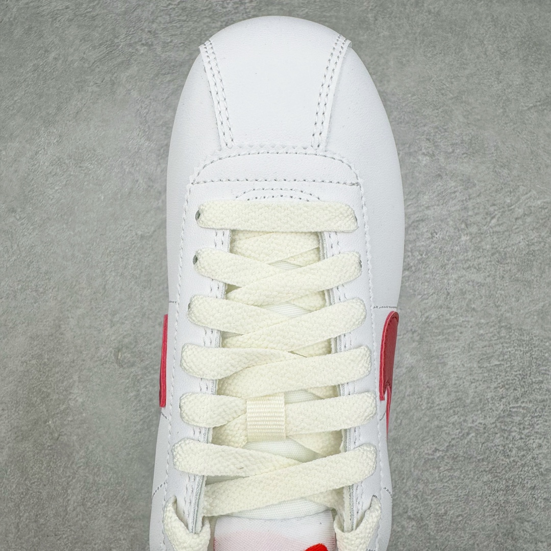 图片[4]-＃JC纯原 NK Classic Cortez Leather 阿甘复古初代皮革慢跑鞋 DN1791-103 实体平台指令订单 全套原纸板楦头开发 原厂数据大底磨具 一比一鞋头弧度高度鞋身弧度 细节品控鞋型随意对比 正确烫金高频细节 公司级标准检验QC 区分市面一切版本 完美复刻阿甘复古鞋型 尺码：35.5 36 36.5 37.5 38 38.5 39 40 40.5 41 42 42.5 43 44 45-选品中心