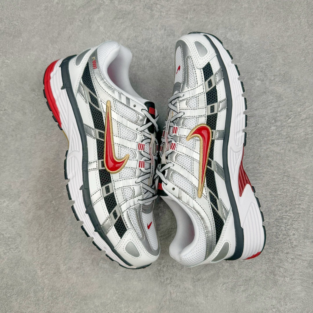 图片[3]-＃CS纯原 NK P-6000 系列低帮复古老爹风休闲运动舒适慢跑鞋 BV1021-101 购入原鞋原装纸板楦头开发 独家私模四层组合大底 市场唯一正确版本 良心定价 新配色陆续出货 进口三文治网面 融合 Pegasus 过往运动鞋设计 助力 21 世纪早期跑步运动跃升时尚新高度 采用透气网眼布、运动风格线条和耐穿覆面 兼具吸睛外观和舒适感受 中底泡绵以田径赛道为灵感 打造厚实设计 缔造出众缓震性能 尺码：36 36.5 37.5 38 38.5 39 40 40.5 41 42 42.5 43 44 44.5 45-选品中心