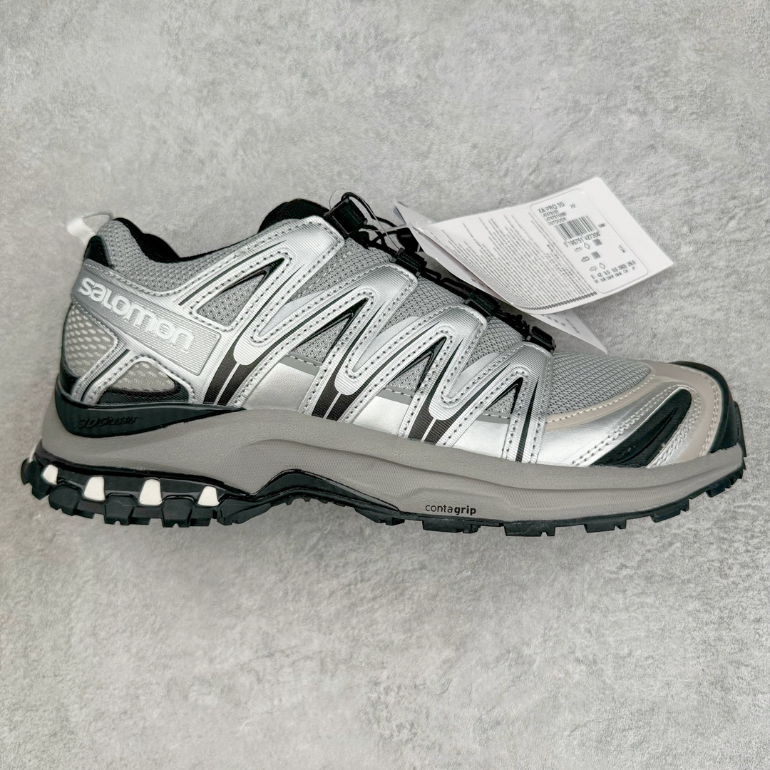 ＃B版 SALOMON XA Pro 3D ADV 萨洛蒙潮流越野机能户外功能鞋 纯原外贸平台特供订单 耗时半年巨作 全套原纸板楦头开发 原厂特供网布配套加持 确保原汁原味 完美呈现版型 原档数据独家私模五层组合大底 原装Ortholite轻量化鞋垫 中底布带钢印编号 原厂TPU锁扣 进口港宝加持 后跟自然饱满 还原公司包裹性 鞋面采用SENSIFT贴合技术 全方位贴合包裹脚型 鞋跟部鞋底牵引设计 提供强大的抓地性能 更适应野外崎岖不平的道路 其3D ADVANCED CHASSIS底盘 材料轻量大化 钉齿设计更具稳定性 防护性 鞋底易磨损区运用CONTAGRIP高耐磨材料 应对城市硬质路面长距离跑考验 尺码：36 36.5 37.5 38 38.5 39 40 40.5 41 42 42.5 43 44 44.5 45 46.5-选品中心