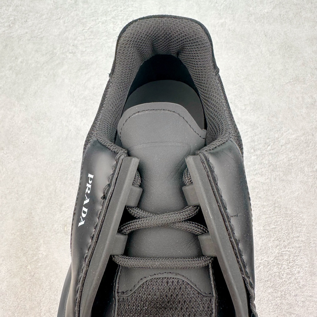 图片[5]-Prada Systeme 普拉达亮面皮革休闲时尚生活运动鞋 以现代手法重塑经典风格隐藏式鞋带造就简洁外观全手工缝制体现品牌匠人精神轻便的鞋底充满运动感 尺码：35 36 37 38 39 40 41 42 43 44 45-选品中心