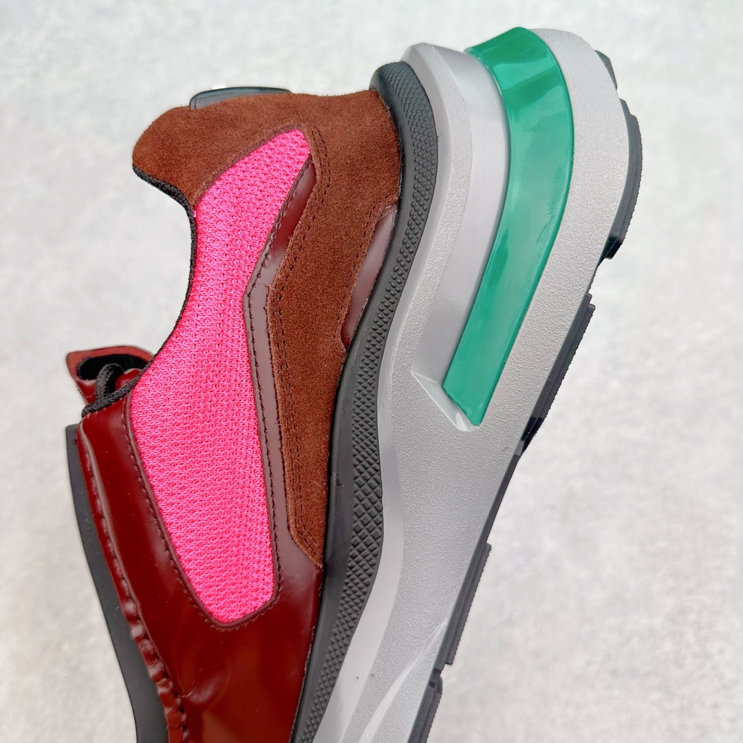 图片[7]-Prada Systeme 普拉达亮面皮革休闲时尚生活运动鞋 以现代手法重塑经典风格隐藏式鞋带造就简洁外观全手工缝制体现品牌匠人精神轻便的鞋底充满运动感 尺码：35 36 37 38 39 40 41 42 43 44 45-选品中心