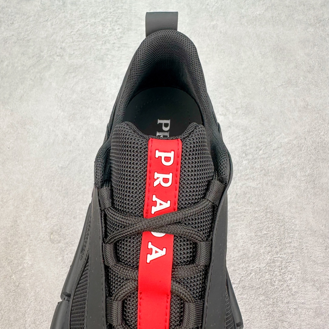 图片[5]-Prada Systeme 普拉达亮面皮革休闲时尚生活运动鞋 以现代手法重塑经典风格隐藏式鞋带造就简洁外观全手工缝制体现品牌匠人精神轻便的鞋底充满运动感 尺码：35 36 37 38 39 40 41 42 43 44 45-选品中心