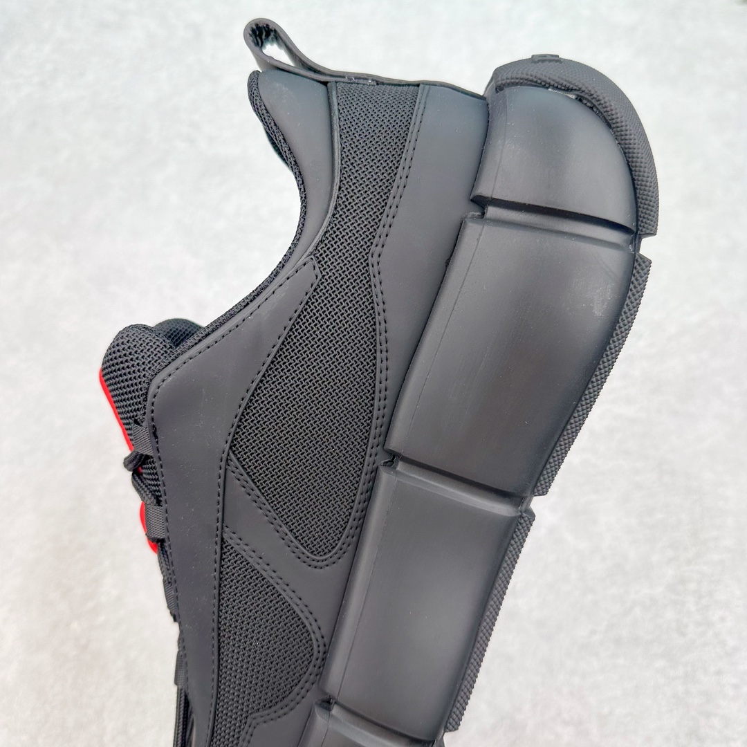 图片[7]-Prada Systeme 普拉达亮面皮革休闲时尚生活运动鞋 以现代手法重塑经典风格隐藏式鞋带造就简洁外观全手工缝制体现品牌匠人精神轻便的鞋底充满运动感 尺码：35 36 37 38 39 40 41 42 43 44 45-选品中心