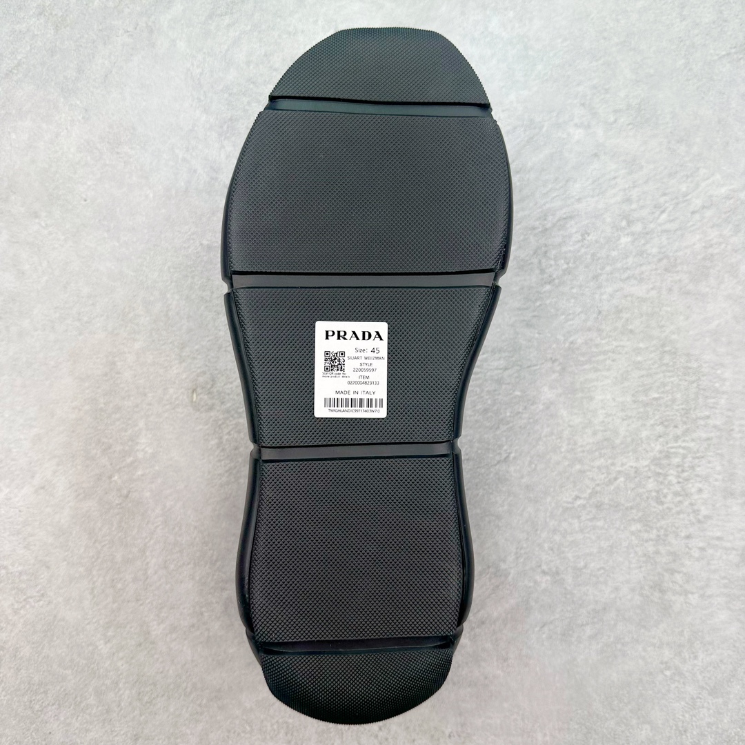 图片[9]-Prada Systeme 普拉达亮面皮革休闲时尚生活运动鞋 以现代手法重塑经典风格隐藏式鞋带造就简洁外观全手工缝制体现品牌匠人精神轻便的鞋底充满运动感 尺码：35 36 37 38 39 40 41 42 43 44 45-选品中心