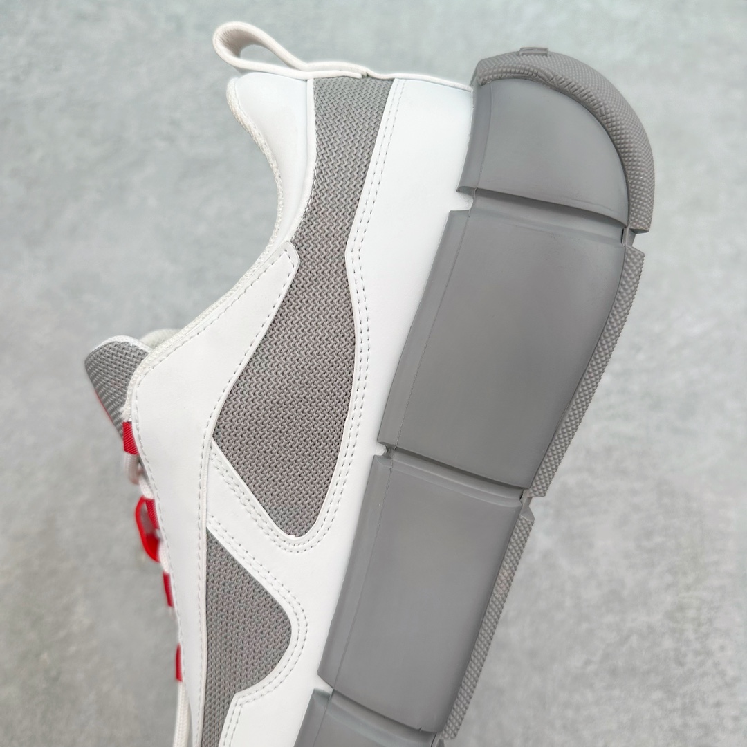 图片[7]-Prada Systeme 普拉达亮面皮革休闲时尚生活运动鞋 以现代手法重塑经典风格隐藏式鞋带造就简洁外观全手工缝制体现品牌匠人精神轻便的鞋底充满运动感 尺码：35 36 37 38 39 40 41 42 43 44 45-选品中心