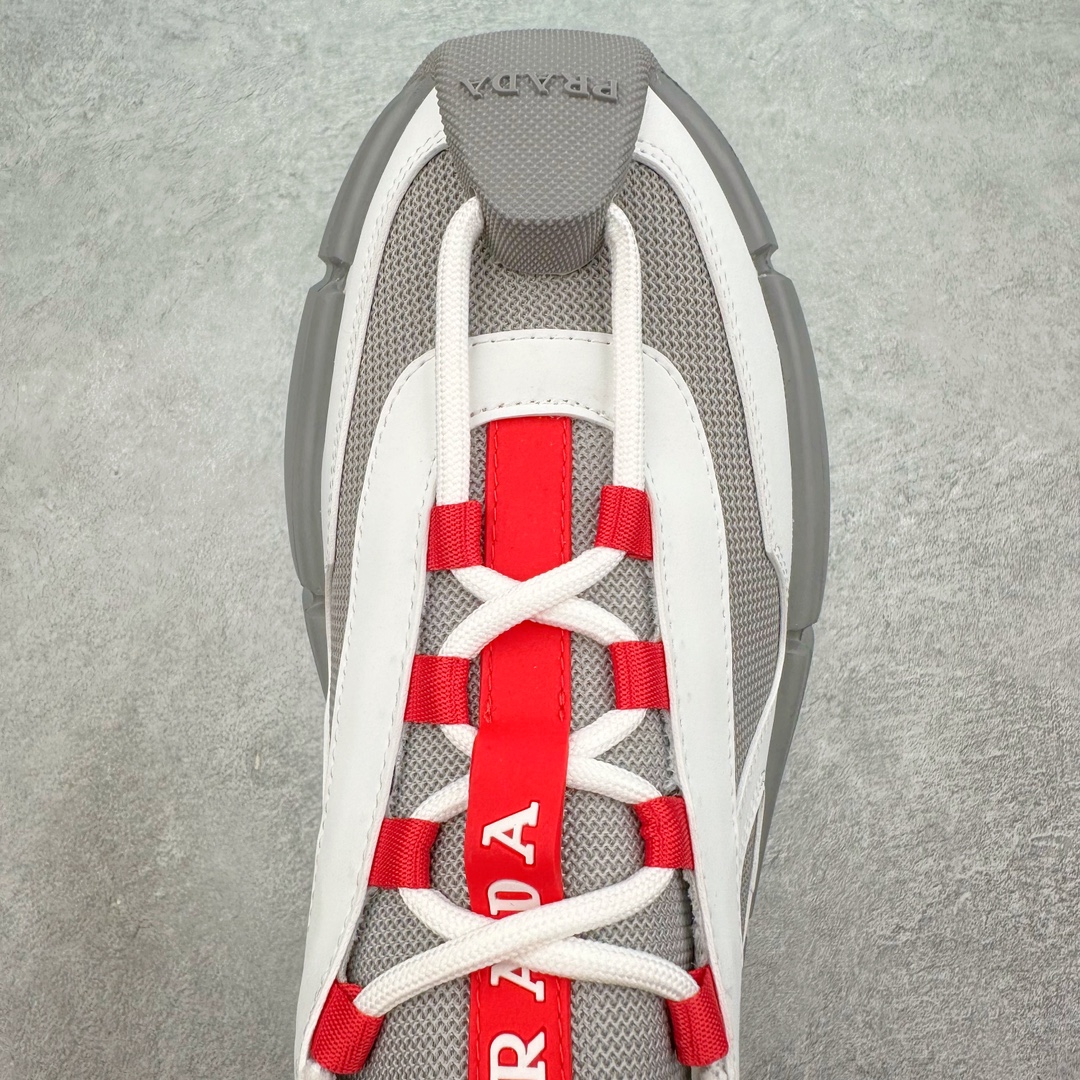 图片[4]-Prada Systeme 普拉达亮面皮革休闲时尚生活运动鞋 以现代手法重塑经典风格隐藏式鞋带造就简洁外观全手工缝制体现品牌匠人精神轻便的鞋底充满运动感 尺码：35 36 37 38 39 40 41 42 43 44 45-选品中心