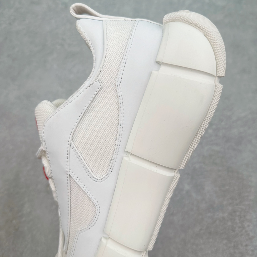 图片[7]-Prada Systeme 普拉达亮面皮革休闲时尚生活运动鞋 以现代手法重塑经典风格隐藏式鞋带造就简洁外观全手工缝制体现品牌匠人精神轻便的鞋底充满运动感 尺码：35 36 37 38 39 40 41 42 43 44 45-选品中心