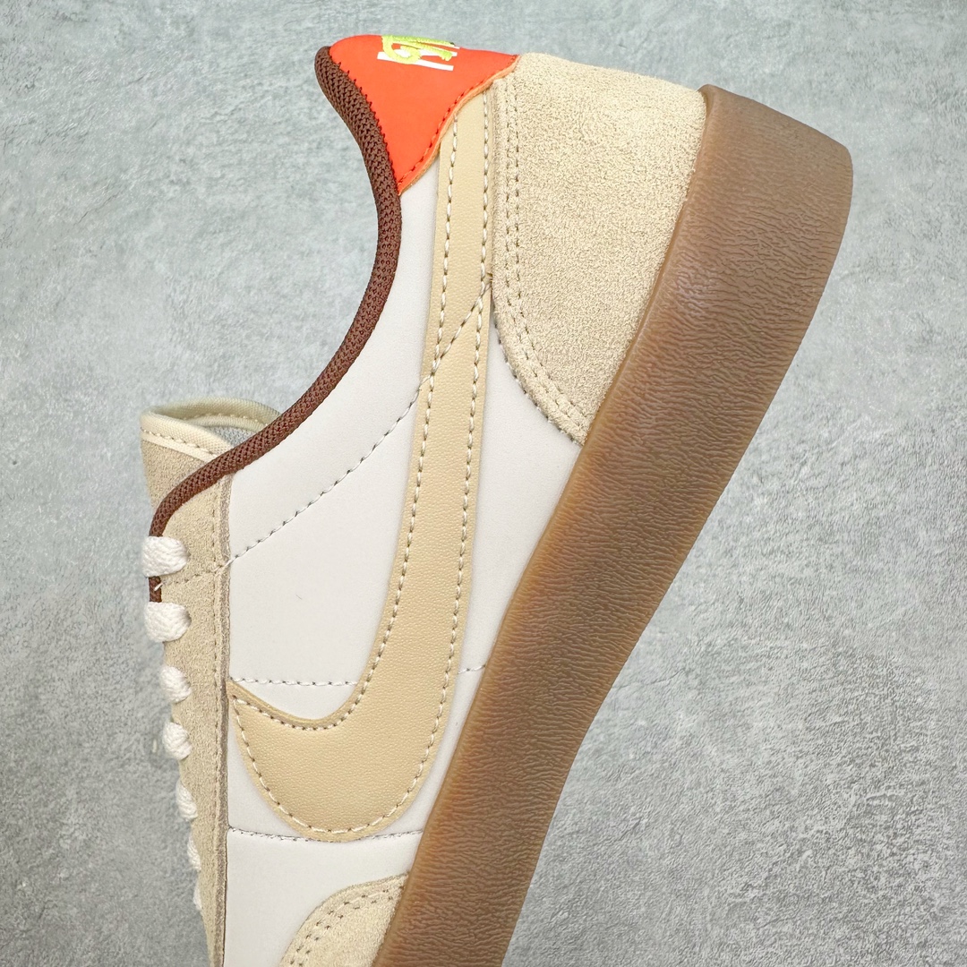 图片[7]-J.Crew x NK Killshot II Leather 联名复古板鞋 HM3730-179 采用米白色皮革制作鞋身 Swoosh 点缀其中 最后搭载棕色生胶大底 流露出满满的复古气气息 尺码：36 36.5 37.5 38 38.5 39 40 40.5 41 42 42.5 43 44-选品中心
