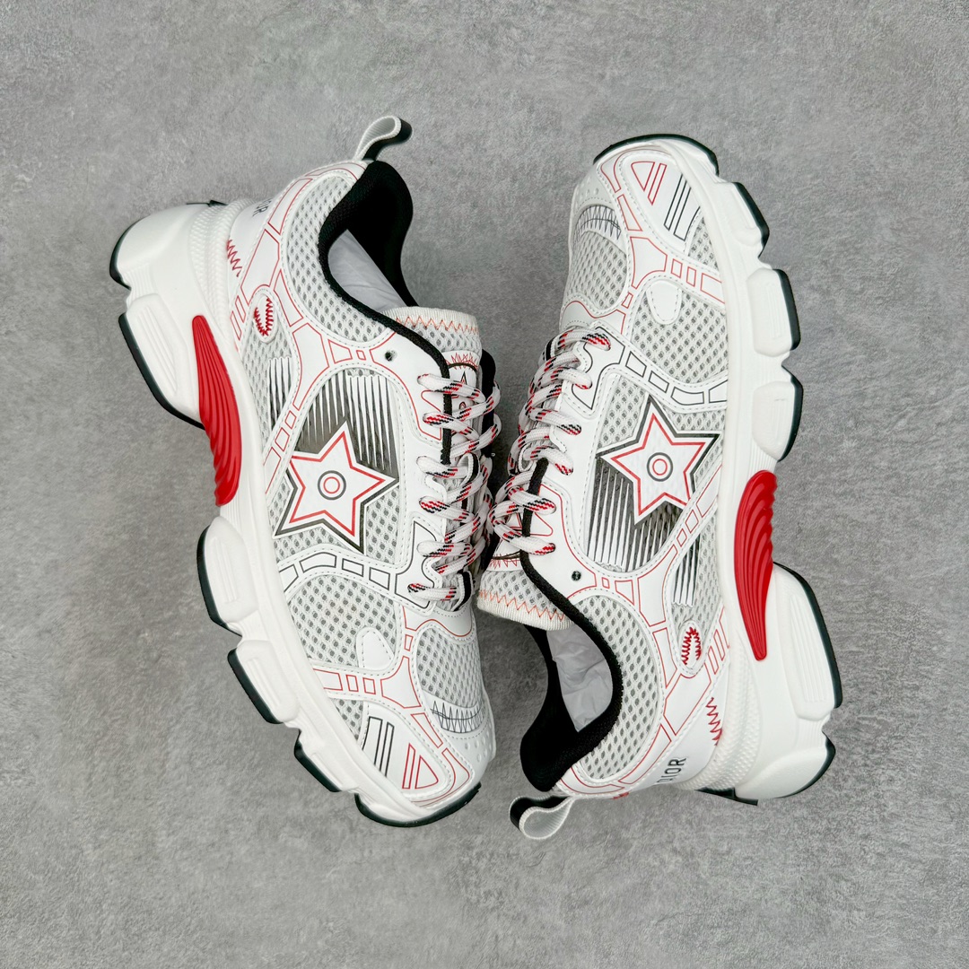 图片[3]-＃纯原 DIOR Chrono 迪奥圆头系带 运动跑鞋 生活休闲鞋 24ss本季最新单品 彰显经典设计全新休闲运动鞋 以牛皮革和网眼织物制作 轻盈透气 侧边的CD字母非常有ior辩识度 运动风设计融合流苏细节也增添了一丝优雅气质 原版网面+牛皮拼接 TPU轻便大底 全套原版包装 尺码 35 36 37 38 39 40 41 42 43 44 45-选品中心