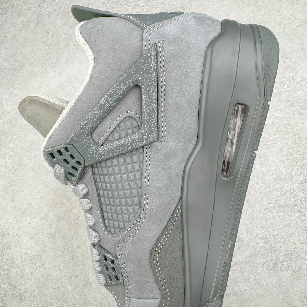 图片[7]-＃DT/R1纯原 Air Jordan AJ4 SE “Paris Olympics” 巴黎奥运会灰黑 FQ7928-001 原鞋开发原楦原纸板同源开发 完美呈现乔4的版型 内侧正确双色网格 还原细节 原厂皮料 正确气垫颜色 正确网格工艺 正确拉帮工艺 全鞋原装材料制作 原档案原模具打造 支持全方位与正品对比 尺码：40 40.5 41 42 42.5 43 44 44.5 45 46 47.5 48.5-选品中心