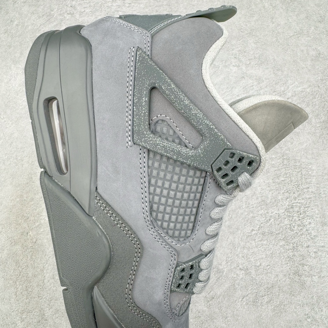 图片[6]-＃DT/R1纯原 Air Jordan AJ4 SE “Paris Olympics” 巴黎奥运会灰黑 FQ7928-001 原鞋开发原楦原纸板同源开发 完美呈现乔4的版型 内侧正确双色网格 还原细节 原厂皮料 正确气垫颜色 正确网格工艺 正确拉帮工艺 全鞋原装材料制作 原档案原模具打造 支持全方位与正品对比 尺码：40 40.5 41 42 42.5 43 44 44.5 45 46 47.5 48.5-选品中心