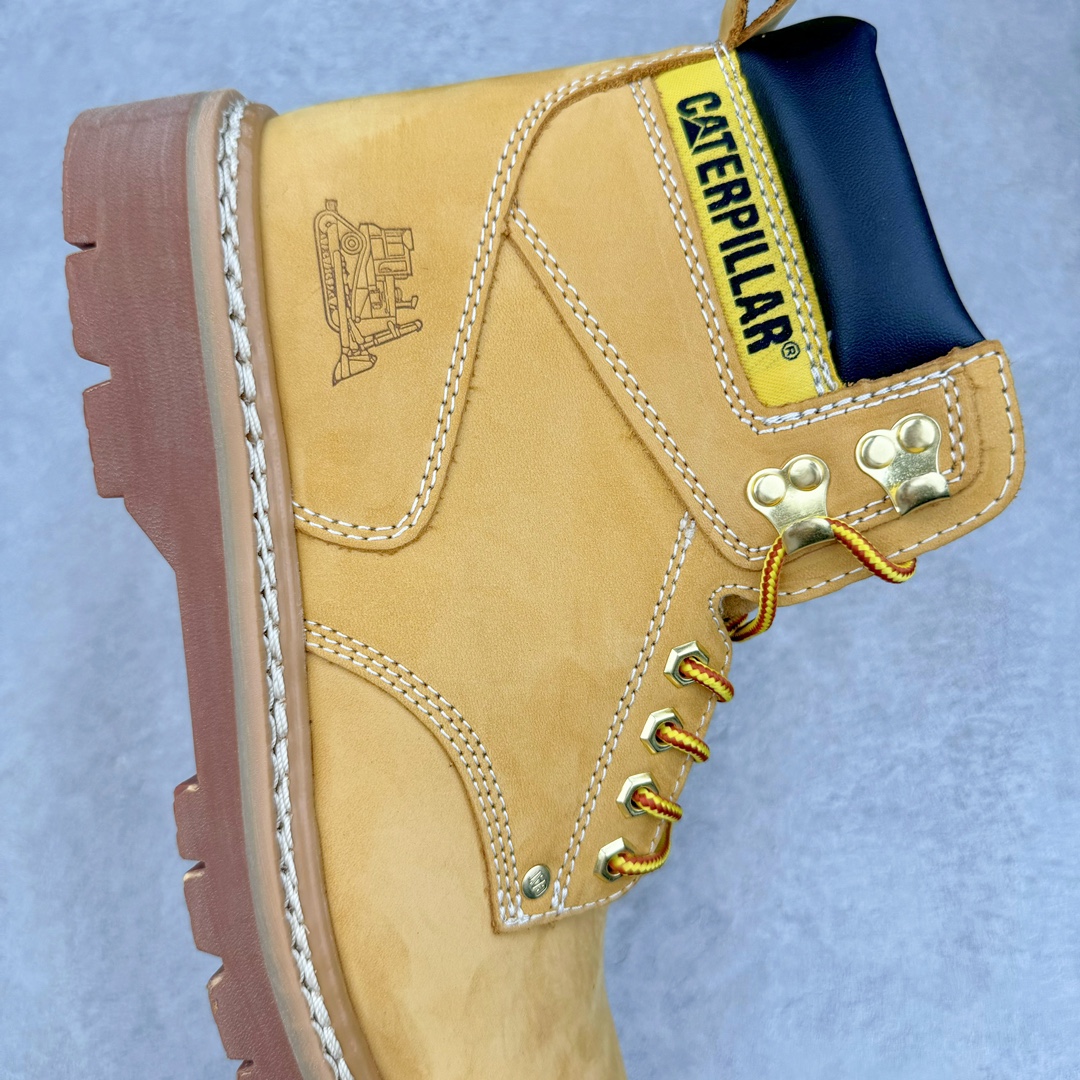 图片[6]-＃特价福利 CAT卡特 硬汉推土机品牌经典百搭户外休闲大黄靴系列 广东大厂品质 24ss秋冬新款 常年主打 时尚潮流搭配 面料釆用意大利进口磨砂牛皮 全鞋真牛皮材料 大底到五金都是代工厂原材料制作 好货不杀猪 首单质量严格把控 全套官网统一包装 今年冬季防寒户外专用 日常随意搭配 型男必备 尺码：38 39 40 41 42 43 44 (偏大一码)-选品中心