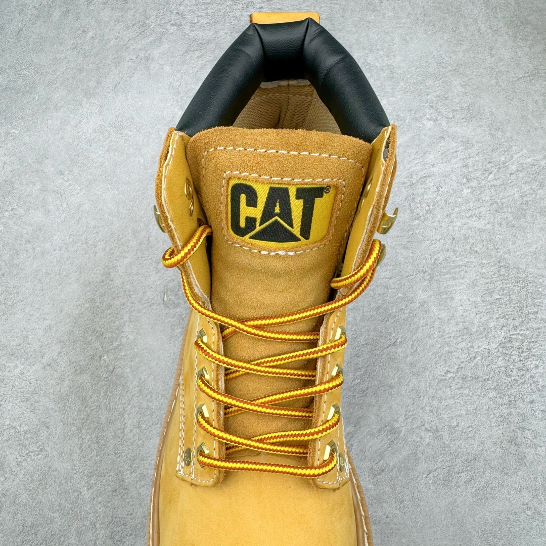 图片[5]-＃特价福利 CAT卡特 硬汉推土机品牌经典百搭户外休闲大黄靴系列 广东大厂品质 24ss秋冬新款 常年主打 时尚潮流搭配 面料釆用意大利进口磨砂牛皮 全鞋真牛皮材料 大底到五金都是代工厂原材料制作 好货不杀猪 首单质量严格把控 全套官网统一包装 今年冬季防寒户外专用 日常随意搭配 型男必备 尺码：38 39 40 41 42 43 44 (偏大一码)-选品中心