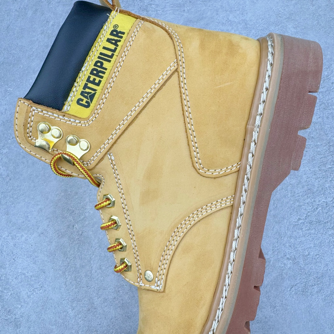 图片[7]-＃特价福利 CAT卡特 硬汉推土机品牌经典百搭户外休闲大黄靴系列 广东大厂品质 24ss秋冬新款 常年主打 时尚潮流搭配 面料釆用意大利进口磨砂牛皮 全鞋真牛皮材料 大底到五金都是代工厂原材料制作 好货不杀猪 首单质量严格把控 全套官网统一包装 今年冬季防寒户外专用 日常随意搭配 型男必备 尺码：38 39 40 41 42 43 44 (偏大一码)-选品中心