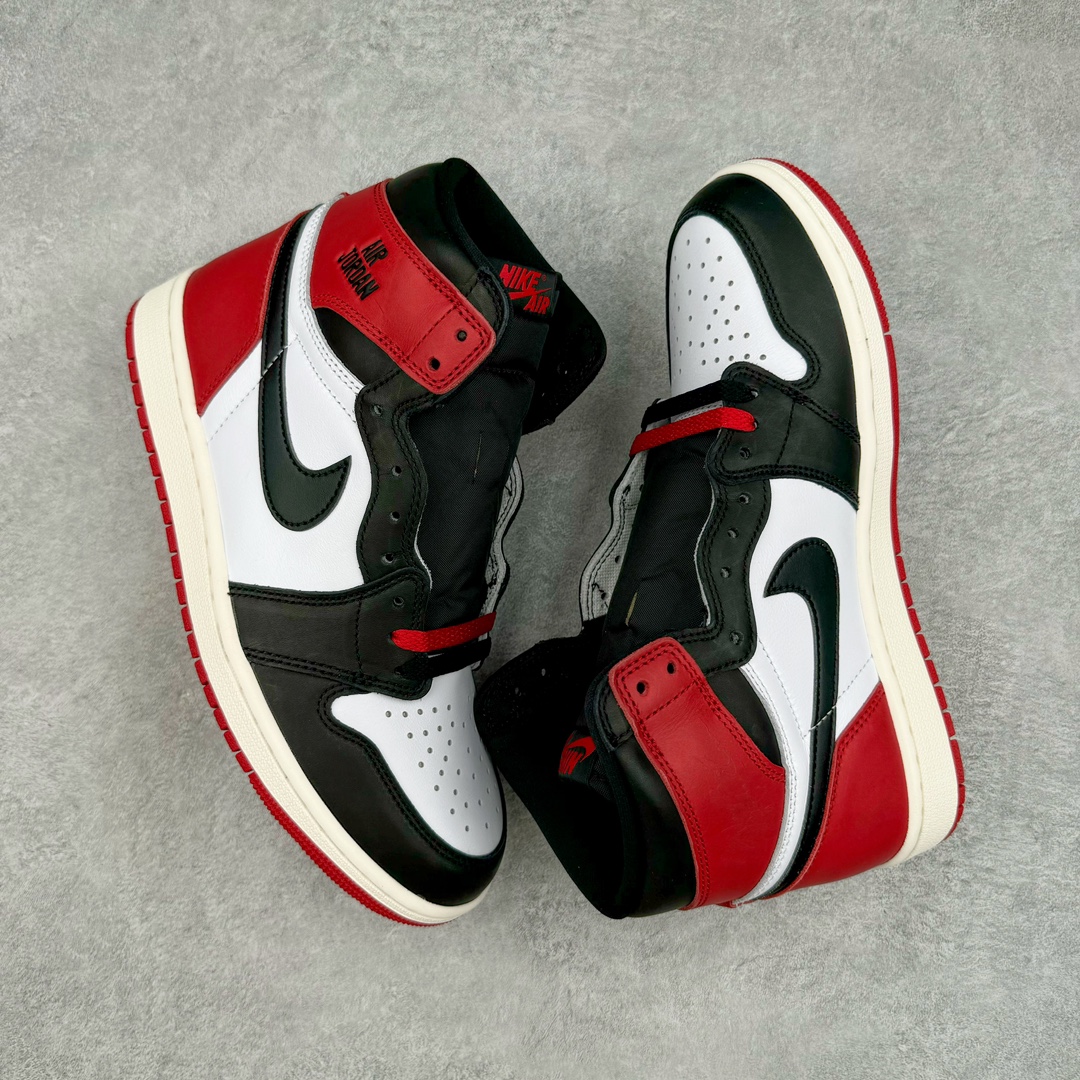 图片[3]-＃PK纯原 Air Jordan AJ1 Retro High 新黑脚趾2024 DZ5485-106 圈内最强系列 高端零售特供批次 产品品控稳定性领先行业 各方面均可对飙L版 良心定价不杀猪 SZ原厂全套原楦原纸板冲刀磨具开发 原厂皮料加持 原厂港宝加持定型后跟R度完美 同源原厂电绣 飞翼针数密度立体效果一致 百分百一致原鞋 原厂拉帮工艺 针距密度一致 后跟弧度收口自然不对折 极致一眼正品既视感 进口玻璃冲刀皮料裁剪零毛边 全鞋电脑针车工艺 品控清洁度最高QC检验标准 免检产品 原厂订购鞋盒、鞋标、防尘纸、鞋撑、鞋带 追求极致的原厂味道 尺码：40 40.5 41 42 42.5 43 44 44.5 45 46 47.5-选品中心