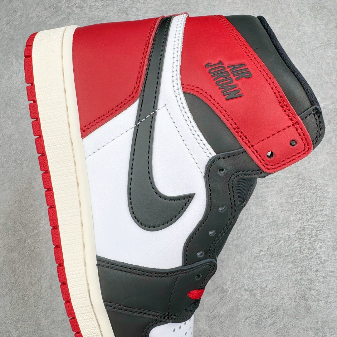 图片[6]-＃PK纯原 Air Jordan AJ1 Retro High 新黑脚趾2024 DZ5485-106 圈内最强系列 高端零售特供批次 产品品控稳定性领先行业 各方面均可对飙L版 良心定价不杀猪 SZ原厂全套原楦原纸板冲刀磨具开发 原厂皮料加持 原厂港宝加持定型后跟R度完美 同源原厂电绣 飞翼针数密度立体效果一致 百分百一致原鞋 原厂拉帮工艺 针距密度一致 后跟弧度收口自然不对折 极致一眼正品既视感 进口玻璃冲刀皮料裁剪零毛边 全鞋电脑针车工艺 品控清洁度最高QC检验标准 免检产品 原厂订购鞋盒、鞋标、防尘纸、鞋撑、鞋带 追求极致的原厂味道 尺码：40 40.5 41 42 42.5 43 44 44.5 45 46 47.5-选品中心