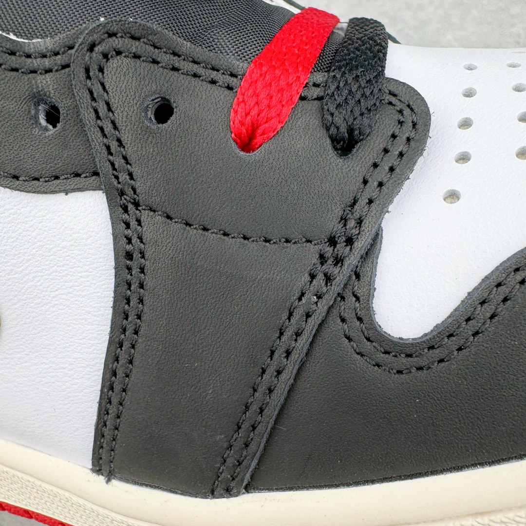 图片[23]-＃PK纯原 Air Jordan AJ1 Retro High 新黑脚趾2024 DZ5485-106 圈内最强系列 高端零售特供批次 产品品控稳定性领先行业 各方面均可对飙L版 良心定价不杀猪 SZ原厂全套原楦原纸板冲刀磨具开发 原厂皮料加持 原厂港宝加持定型后跟R度完美 同源原厂电绣 飞翼针数密度立体效果一致 百分百一致原鞋 原厂拉帮工艺 针距密度一致 后跟弧度收口自然不对折 极致一眼正品既视感 进口玻璃冲刀皮料裁剪零毛边 全鞋电脑针车工艺 品控清洁度最高QC检验标准 免检产品 原厂订购鞋盒、鞋标、防尘纸、鞋撑、鞋带 追求极致的原厂味道 尺码：40 40.5 41 42 42.5 43 44 44.5 45 46 47.5-选品中心