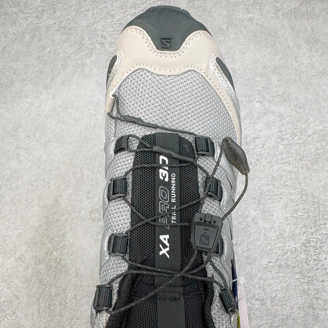 图片[4]-＃B版 SALOMON XA Pro 3D ADV 萨洛蒙潮流越野机能户外功能鞋 纯原外贸平台特供订单 耗时半年巨作 全套原纸板楦头开发 原厂特供网布配套加持 确保原汁原味 完美呈现版型 原档数据独家私模五层组合大底 原装Ortholite轻量化鞋垫 中底布带钢印编号 原厂TPU锁扣 进口港宝加持 后跟自然饱满 还原公司包裹性 鞋面采用SENSIFT贴合技术 全方位贴合包裹脚型 鞋跟部鞋底牵引设计 提供强大的抓地性能 更适应野外崎岖不平的道路 其3D ADVANCED CHASSIS底盘 材料轻量大化 钉齿设计更具稳定性 防护性 鞋底易磨损区运用CONTAGRIP高耐磨材料 应对城市硬质路面长距离跑考验 尺码：36 36.5 37.5 38 38.5 39 40 40.5 41 42 42.5 43 44 44.5 45 46.5-选品中心