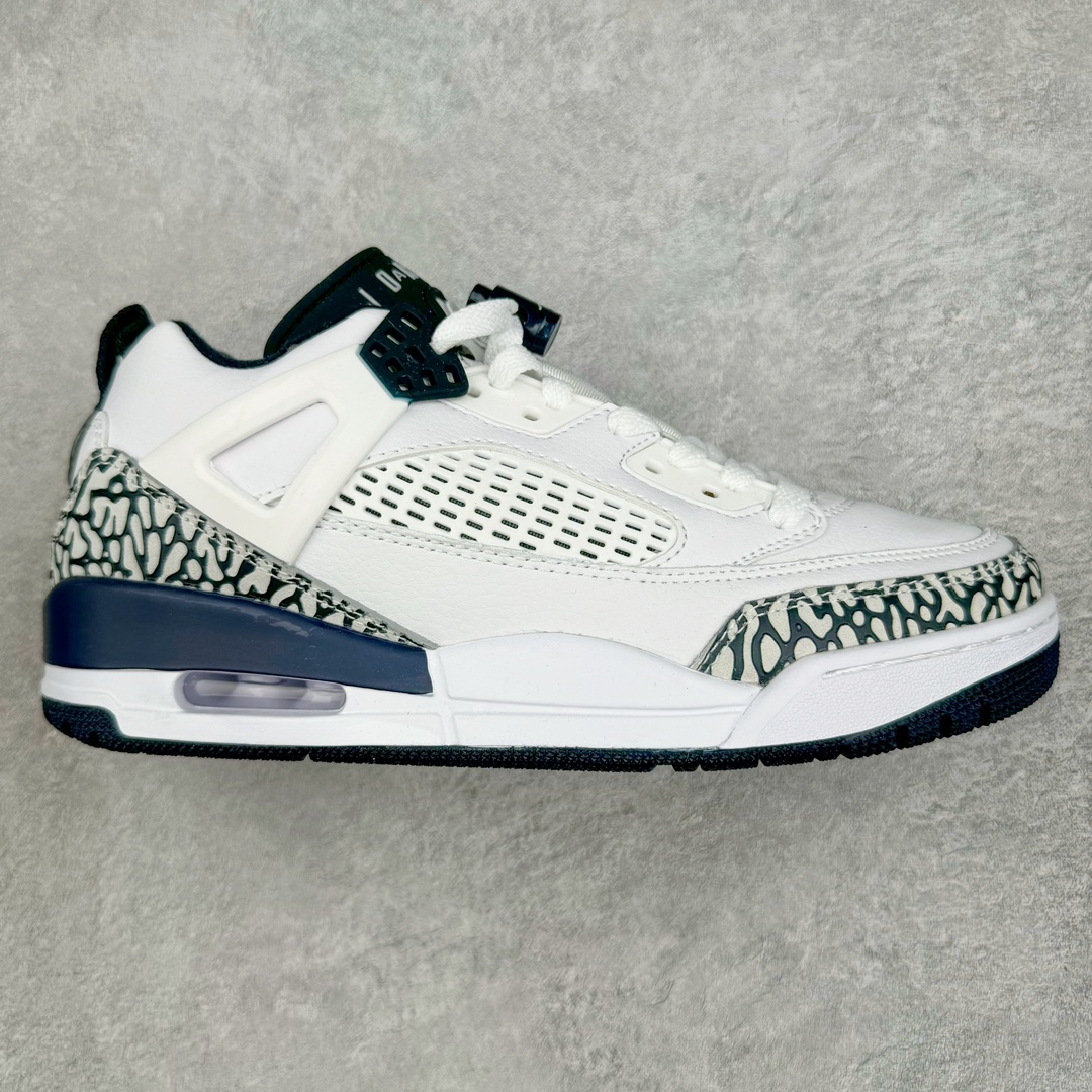 图片[4]-Jordan Spizike Low AJ复古低帮篮球鞋 这款鞋子著名导演斯派克李的Jordan Spizike专属 预计于明年夏季推出全新低帮版本 将包括三款配色 经典爆裂纹非常复古 两款配色分别以大学红和黑曜石蓝进行区分 鞋身设计中依旧带有大象爆裂纹、鞋侧束带、塑胶网布等经典元素 之后 在鞋舌、内衬以及鞋底等位置缀以大学红和黑曜石蓝搭配 带来全新造型 尺码：36 36.5 37.5 38 38.5 39 40 40.5 41 42 42.5 43 44 44.5 45 46 47.5-选品中心