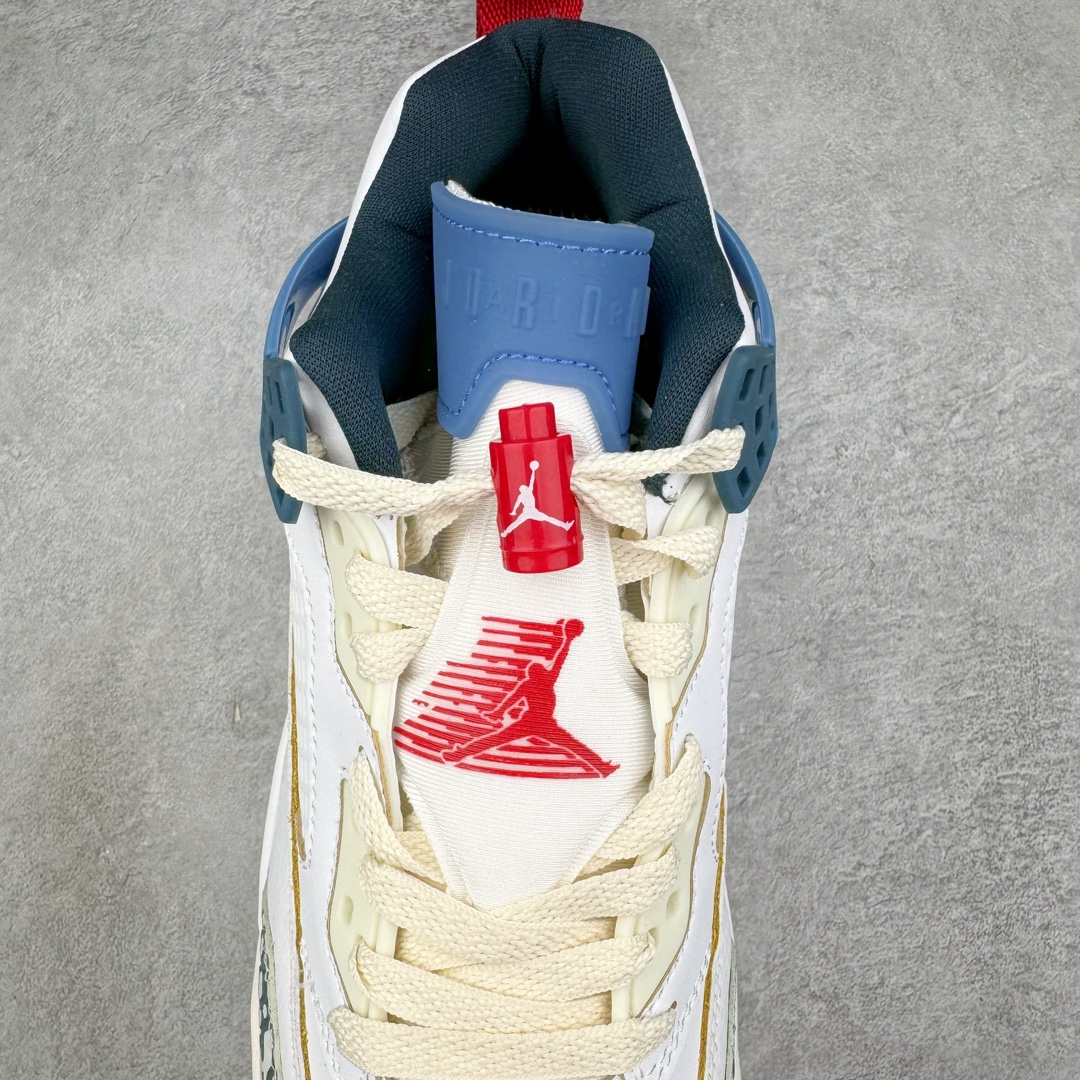 图片[5]-Jordan Spizike Low AJ复古低帮篮球鞋 这款鞋子著名导演斯派克李的Jordan Spizike专属 预计于明年夏季推出全新低帮版本 将包括三款配色 经典爆裂纹非常复古 两款配色分别以大学红和黑曜石蓝进行区分 鞋身设计中依旧带有大象爆裂纹、鞋侧束带、塑胶网布等经典元素 之后 在鞋舌、内衬以及鞋底等位置缀以大学红和黑曜石蓝搭配 带来全新造型 尺码：36 36.5 37.5 38 38.5 39 40 40.5 41 42 42.5 43 44 44.5 45 46 47.5-选品中心