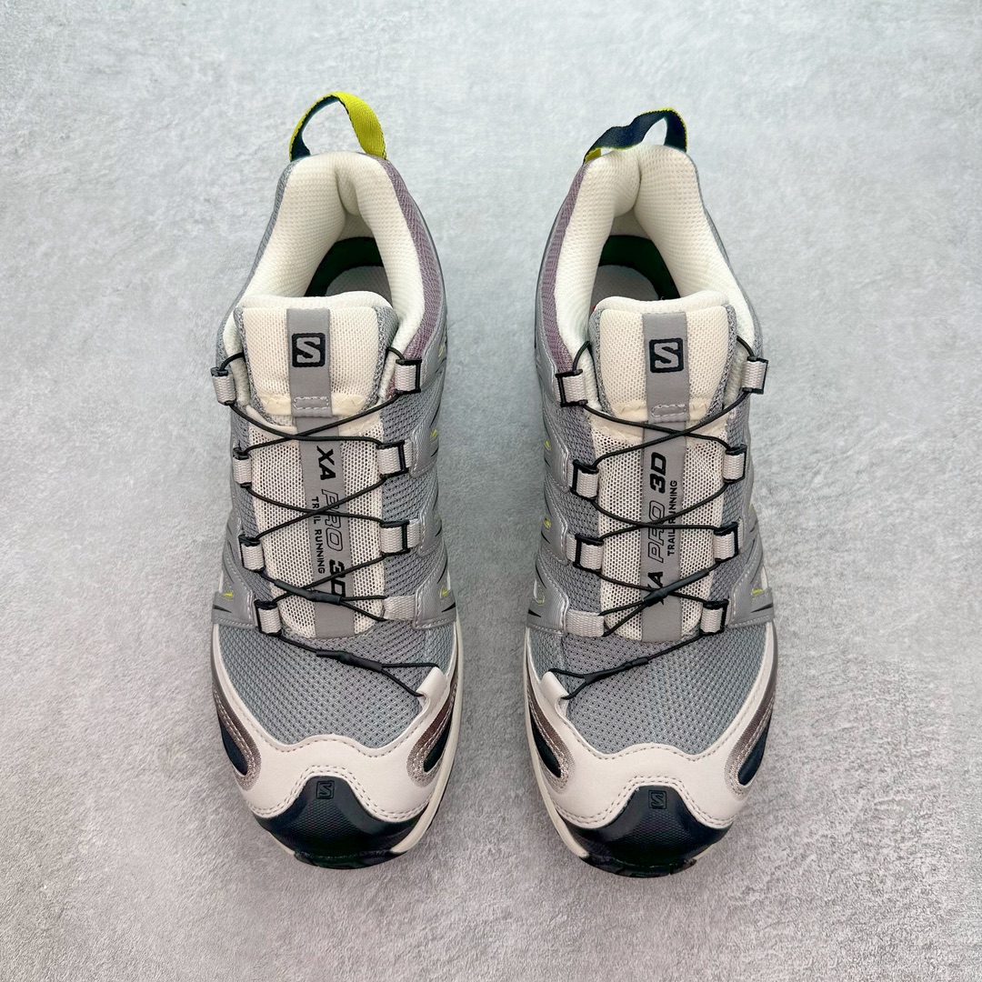 图片[2]-＃B版 SALOMON XA Pro 3D ADV 萨洛蒙潮流越野机能户外功能鞋 纯原外贸平台特供订单 耗时半年巨作 全套原纸板楦头开发 原厂特供网布配套加持 确保原汁原味 完美呈现版型 原档数据独家私模五层组合大底 原装Ortholite轻量化鞋垫 中底布带钢印编号 原厂TPU锁扣 进口港宝加持 后跟自然饱满 还原公司包裹性 鞋面采用SENSIFT贴合技术 全方位贴合包裹脚型 鞋跟部鞋底牵引设计 提供强大的抓地性能 更适应野外崎岖不平的道路 其3D ADVANCED CHASSIS底盘 材料轻量大化 钉齿设计更具稳定性 防护性 鞋底易磨损区运用CONTAGRIP高耐磨材料 应对城市硬质路面长距离跑考验 尺码：36 36.5 37.5 38 38.5 39 40 40.5 41 42 42.5 43 44 44.5 45 46.5-选品中心