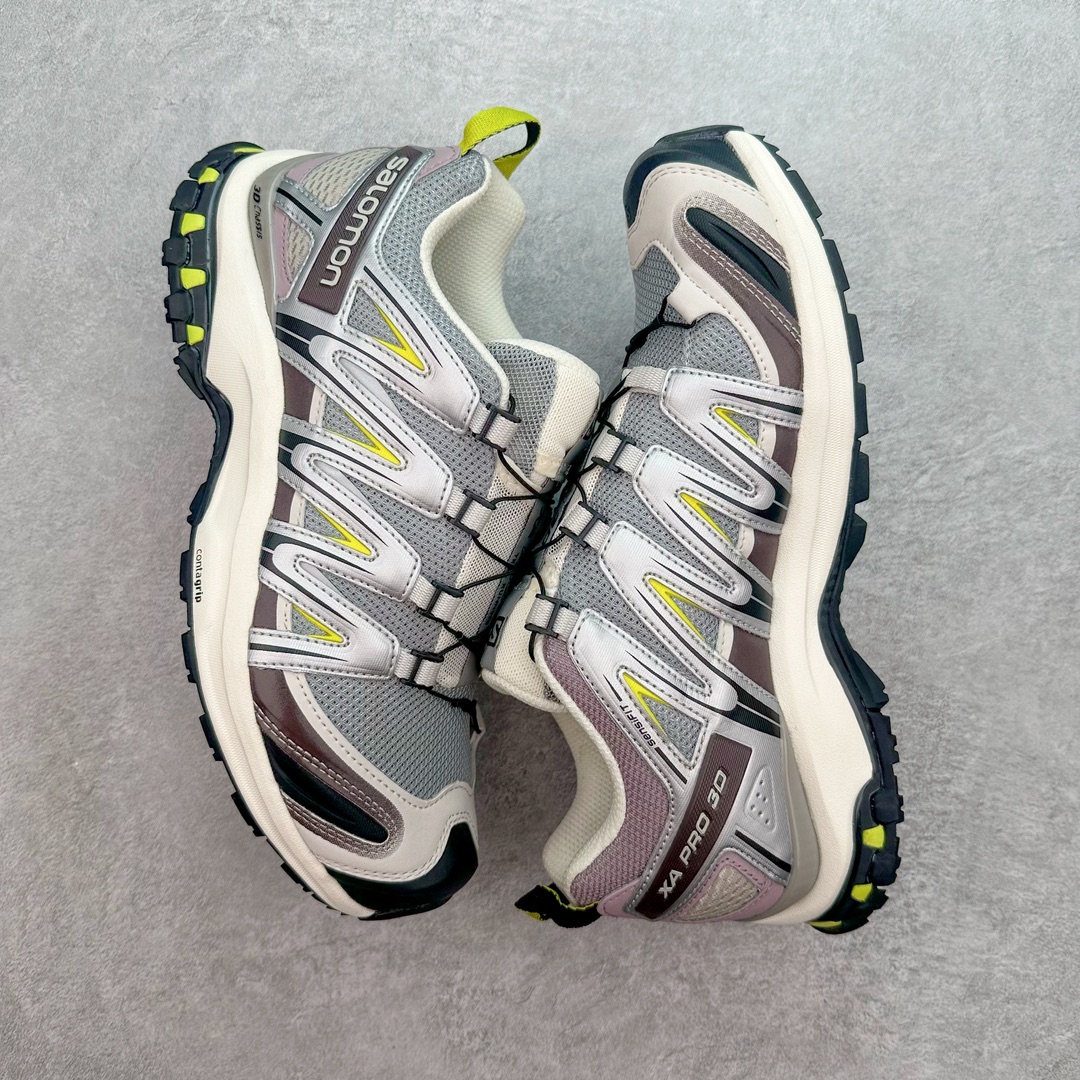 图片[3]-＃B版 SALOMON XA Pro 3D ADV 萨洛蒙潮流越野机能户外功能鞋 纯原外贸平台特供订单 耗时半年巨作 全套原纸板楦头开发 原厂特供网布配套加持 确保原汁原味 完美呈现版型 原档数据独家私模五层组合大底 原装Ortholite轻量化鞋垫 中底布带钢印编号 原厂TPU锁扣 进口港宝加持 后跟自然饱满 还原公司包裹性 鞋面采用SENSIFT贴合技术 全方位贴合包裹脚型 鞋跟部鞋底牵引设计 提供强大的抓地性能 更适应野外崎岖不平的道路 其3D ADVANCED CHASSIS底盘 材料轻量大化 钉齿设计更具稳定性 防护性 鞋底易磨损区运用CONTAGRIP高耐磨材料 应对城市硬质路面长距离跑考验 尺码：36 36.5 37.5 38 38.5 39 40 40.5 41 42 42.5 43 44 44.5 45 46.5-选品中心