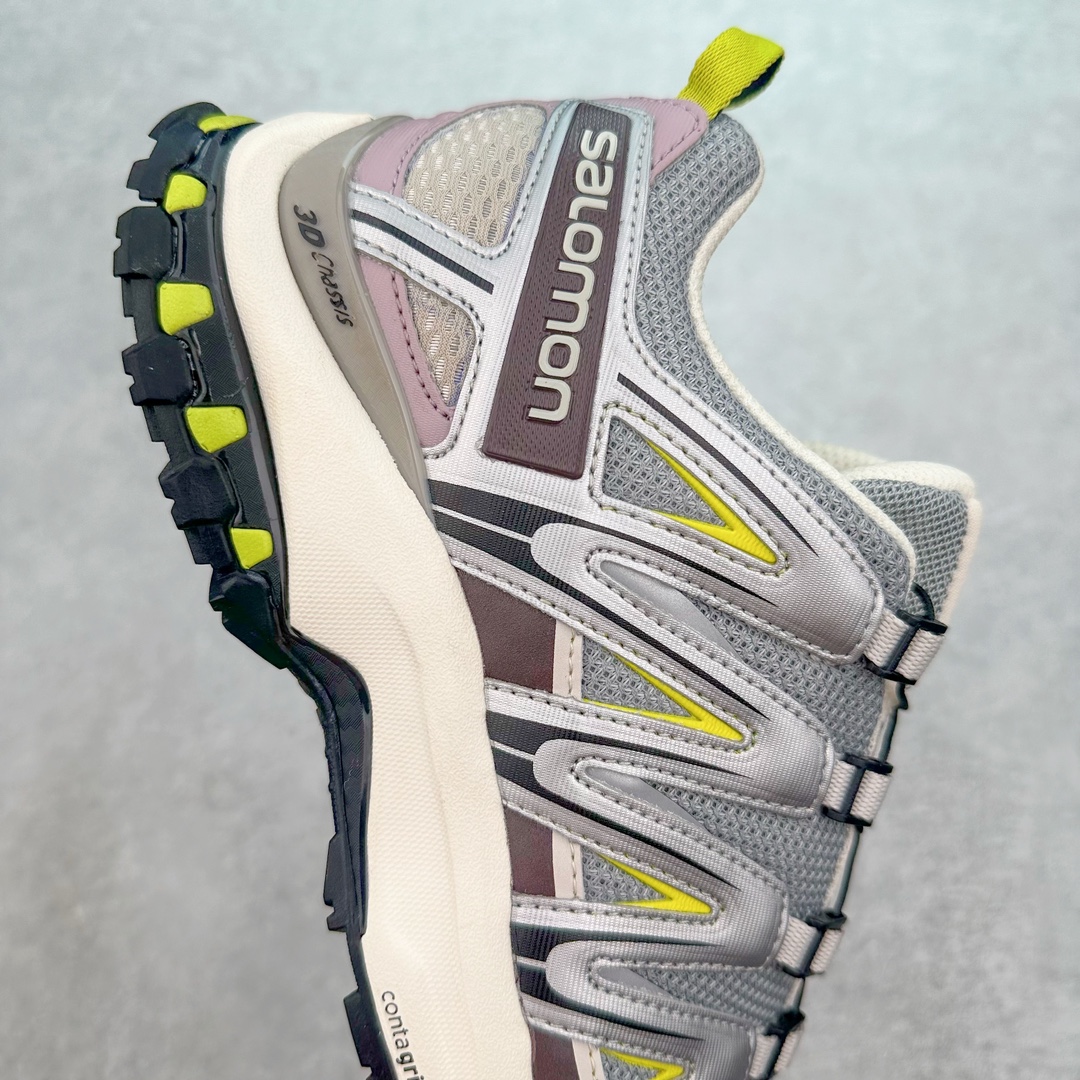 图片[6]-＃B版 SALOMON XA Pro 3D ADV 萨洛蒙潮流越野机能户外功能鞋 纯原外贸平台特供订单 耗时半年巨作 全套原纸板楦头开发 原厂特供网布配套加持 确保原汁原味 完美呈现版型 原档数据独家私模五层组合大底 原装Ortholite轻量化鞋垫 中底布带钢印编号 原厂TPU锁扣 进口港宝加持 后跟自然饱满 还原公司包裹性 鞋面采用SENSIFT贴合技术 全方位贴合包裹脚型 鞋跟部鞋底牵引设计 提供强大的抓地性能 更适应野外崎岖不平的道路 其3D ADVANCED CHASSIS底盘 材料轻量大化 钉齿设计更具稳定性 防护性 鞋底易磨损区运用CONTAGRIP高耐磨材料 应对城市硬质路面长距离跑考验 尺码：36 36.5 37.5 38 38.5 39 40 40.5 41 42 42.5 43 44 44.5 45 46.5-选品中心
