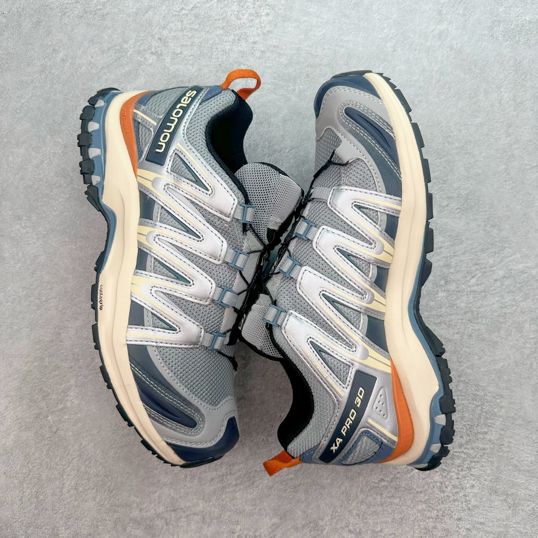 图片[3]-＃B版 SALOMON XA Pro 3D ADV 萨洛蒙潮流越野机能户外功能鞋 纯原外贸平台特供订单 耗时半年巨作 全套原纸板楦头开发 原厂特供网布配套加持 确保原汁原味 完美呈现版型 原档数据独家私模五层组合大底 原装Ortholite轻量化鞋垫 中底布带钢印编号 原厂TPU锁扣 进口港宝加持 后跟自然饱满 还原公司包裹性 鞋面采用SENSIFT贴合技术 全方位贴合包裹脚型 鞋跟部鞋底牵引设计 提供强大的抓地性能 更适应野外崎岖不平的道路 其3D ADVANCED CHASSIS底盘 材料轻量大化 钉齿设计更具稳定性 防护性 鞋底易磨损区运用CONTAGRIP高耐磨材料 应对城市硬质路面长距离跑考验 尺码：36 36.5 37.5 38 38.5 39 40 40.5 41 42 42.5 43 44 44.5 45 46.5-选品中心