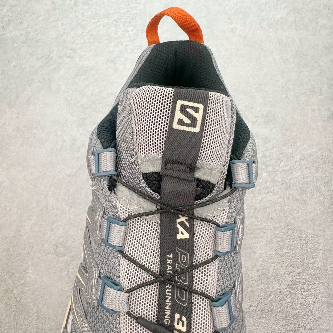 图片[5]-＃B版 SALOMON XA Pro 3D ADV 萨洛蒙潮流越野机能户外功能鞋 纯原外贸平台特供订单 耗时半年巨作 全套原纸板楦头开发 原厂特供网布配套加持 确保原汁原味 完美呈现版型 原档数据独家私模五层组合大底 原装Ortholite轻量化鞋垫 中底布带钢印编号 原厂TPU锁扣 进口港宝加持 后跟自然饱满 还原公司包裹性 鞋面采用SENSIFT贴合技术 全方位贴合包裹脚型 鞋跟部鞋底牵引设计 提供强大的抓地性能 更适应野外崎岖不平的道路 其3D ADVANCED CHASSIS底盘 材料轻量大化 钉齿设计更具稳定性 防护性 鞋底易磨损区运用CONTAGRIP高耐磨材料 应对城市硬质路面长距离跑考验 尺码：36 36.5 37.5 38 38.5 39 40 40.5 41 42 42.5 43 44 44.5 45 46.5-选品中心