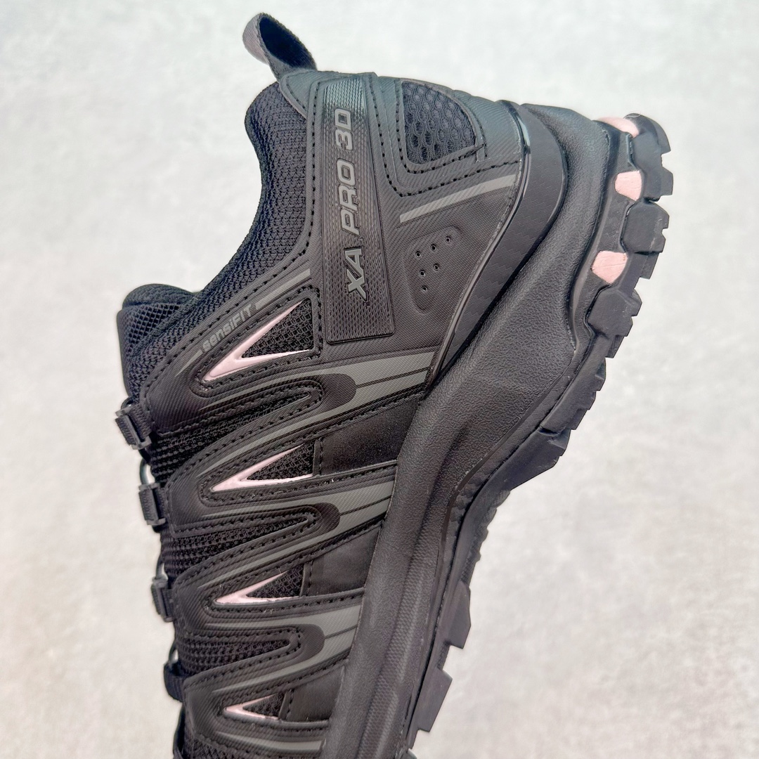 图片[7]-＃B版 SALOMON XA Pro 3D ADV 萨洛蒙潮流越野机能户外功能鞋 纯原外贸平台特供订单 耗时半年巨作 全套原纸板楦头开发 原厂特供网布配套加持 确保原汁原味 完美呈现版型 原档数据独家私模五层组合大底 原装Ortholite轻量化鞋垫 中底布带钢印编号 原厂TPU锁扣 进口港宝加持 后跟自然饱满 还原公司包裹性 鞋面采用SENSIFT贴合技术 全方位贴合包裹脚型 鞋跟部鞋底牵引设计 提供强大的抓地性能 更适应野外崎岖不平的道路 其3D ADVANCED CHASSIS底盘 材料轻量大化 钉齿设计更具稳定性 防护性 鞋底易磨损区运用CONTAGRIP高耐磨材料 应对城市硬质路面长距离跑考验 尺码：36 36.5 37.5 38 38.5 39 40 40.5 41 42 42.5 43 44 44.5 45 46.5-选品中心