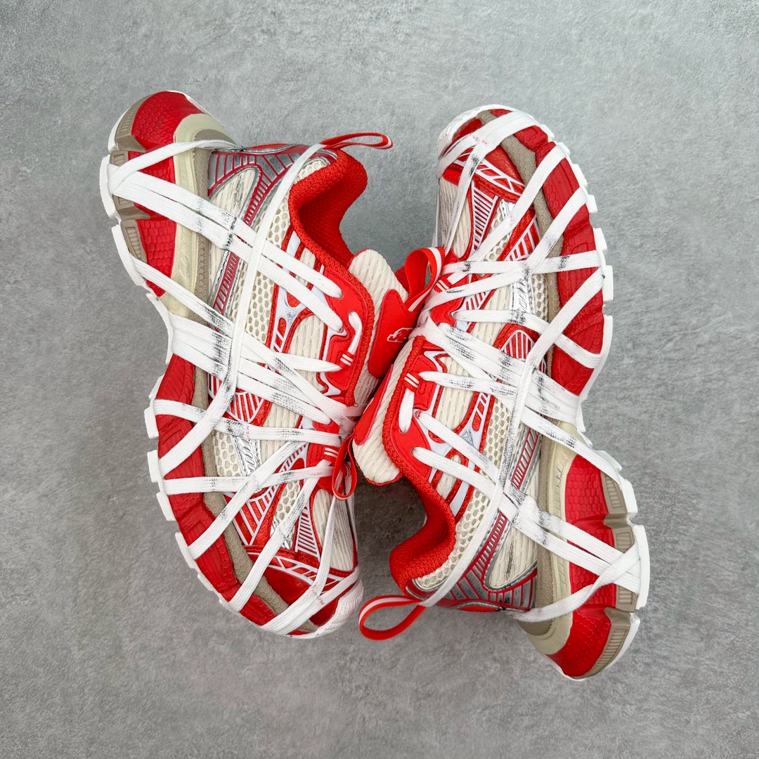 图片[3]-BALENCIAGA 3XL Sneakers 巴黎世家十代网布系带低帮走秀复古老爹鞋 配套套现全码福利开炸 长期补货价格一步到位 市场中端王者 欢迎对比 实力大厂成熟流水线出品 品控完美 免检产品 新配色陆续开发 全套原纸板楦头开发 完美版型 鞋头边缘和后帮徽标 鞋面和后跟凸印尺码 鞋舌 3XL 橡胶品牌标识和反光细节 鞋帮拉袢和鞋舌拉祥 配反光细节 备用鞋带在鞋履前侧 可在穿着前取下 便于不同造型搭配 注意运费超重 偏大一码 尺码：35 36 37 38 39 40 41 42 43 44 45 46-选品中心