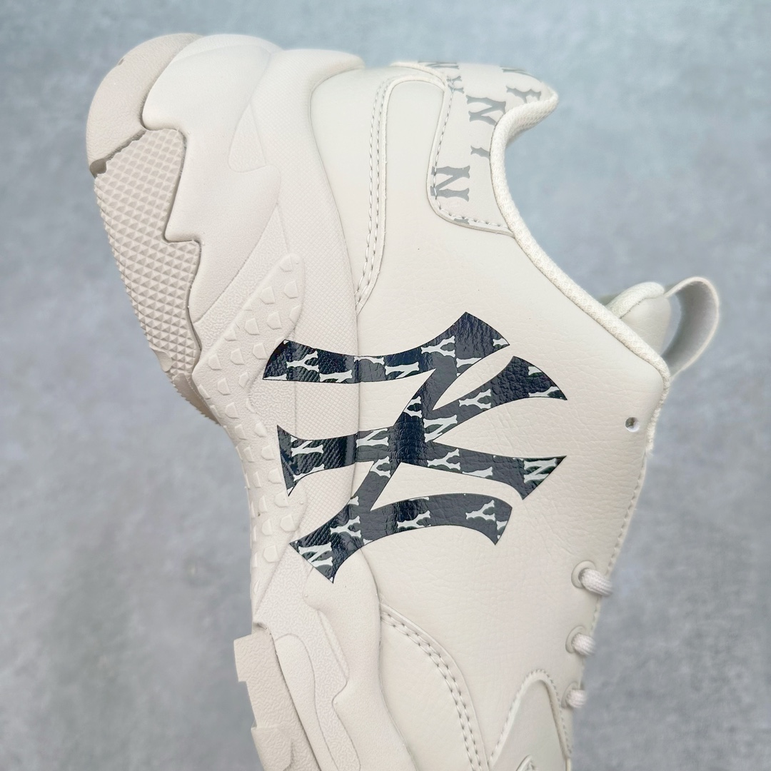 图片[6]-＃DT纯原 MLB Big Ball Chunky 复古印花老爹鞋系列低帮轻量增高厚底百搭休闲运动慢跑鞋 Korea韩国联名NY美国榄球纽约洋基队限定 目前可过轻松秒过各类鉴定 能操作的私聊 韩国代购专供 左脚内置NFC感应 区别市面贴纸假芯片 MLB专用菱形双针中底布 重点细节中底布带注胶孔 原厂NFC感应吊牌 支持鉴定 一个两位数 原盒原标 全套原楦原纸板原厂数据开发 中韩文保养标贴 绿色防霉片 平台代购专供 独家一比一RB+MD组合大底 高频后跟小人Logo精准对位立体饱满 正确网布加超迁鞋面 转印中底走线紧密 转印Logo工艺表层防刮不掉色 尺码：35 36 36.5 37.5 38 38.5 39 40 40.5 41 42 42.5 43 44 44.5 45-选品中心