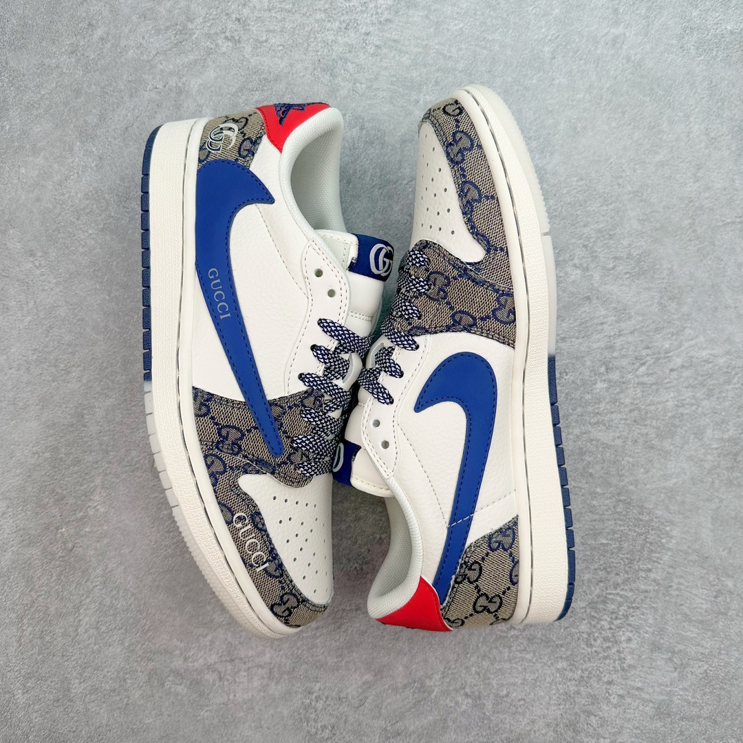 图片[3]-TS x Air Jordan AJ1 Low 倒钩低帮联名定制配色 XY2688-118 原厂内置气垫魔块 A模大底 头层小牛皮 鞋舌AJ原厂专用牛津布+AJ专用反口珍珠布+原厂无杂质高弹内里海棉+特殊封边弹力鞋带 尺码：36 36.5 37.5 38 38.5 39 40 40.5 41 42 42.5 43 44 44.5 45 46 47.5-选品中心