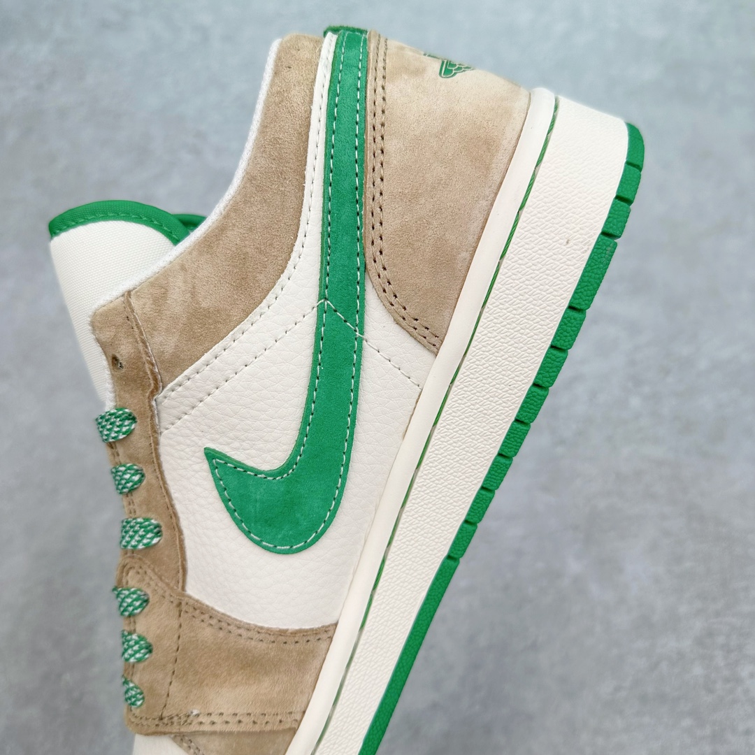 图片[7]-Air Jordan AJ1 Low 低帮系列定制配色 SJ9950-015 原厂内置气垫魔块 A模大底 头层小牛皮 鞋舌AJ原厂专用牛津布+AJ专用反口珍珠布+原厂无杂质高弹内里海棉+特殊封边弹力鞋带 尺码：36 36.5 37.5 38 38.5 39 40 40.5 41 42 42.5 43 44 44.5 45 46-选品中心