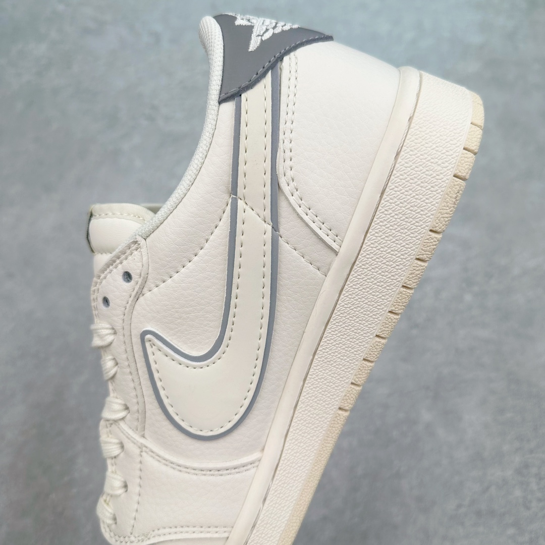 图片[7]-TS x Air Jordan AJ1 Low 倒钩低帮联名定制配色 LJ5188-012 原厂内置气垫魔块 A模大底 头层小牛皮 鞋舌AJ原厂专用牛津布+AJ专用反口珍珠布+原厂无杂质高弹内里海棉+特殊封边弹力鞋带 尺码：36 36.5 37.5 38 38.5 39 40 40.5 41 42 42.5 43 44 44.5 45 46 47.5-选品中心