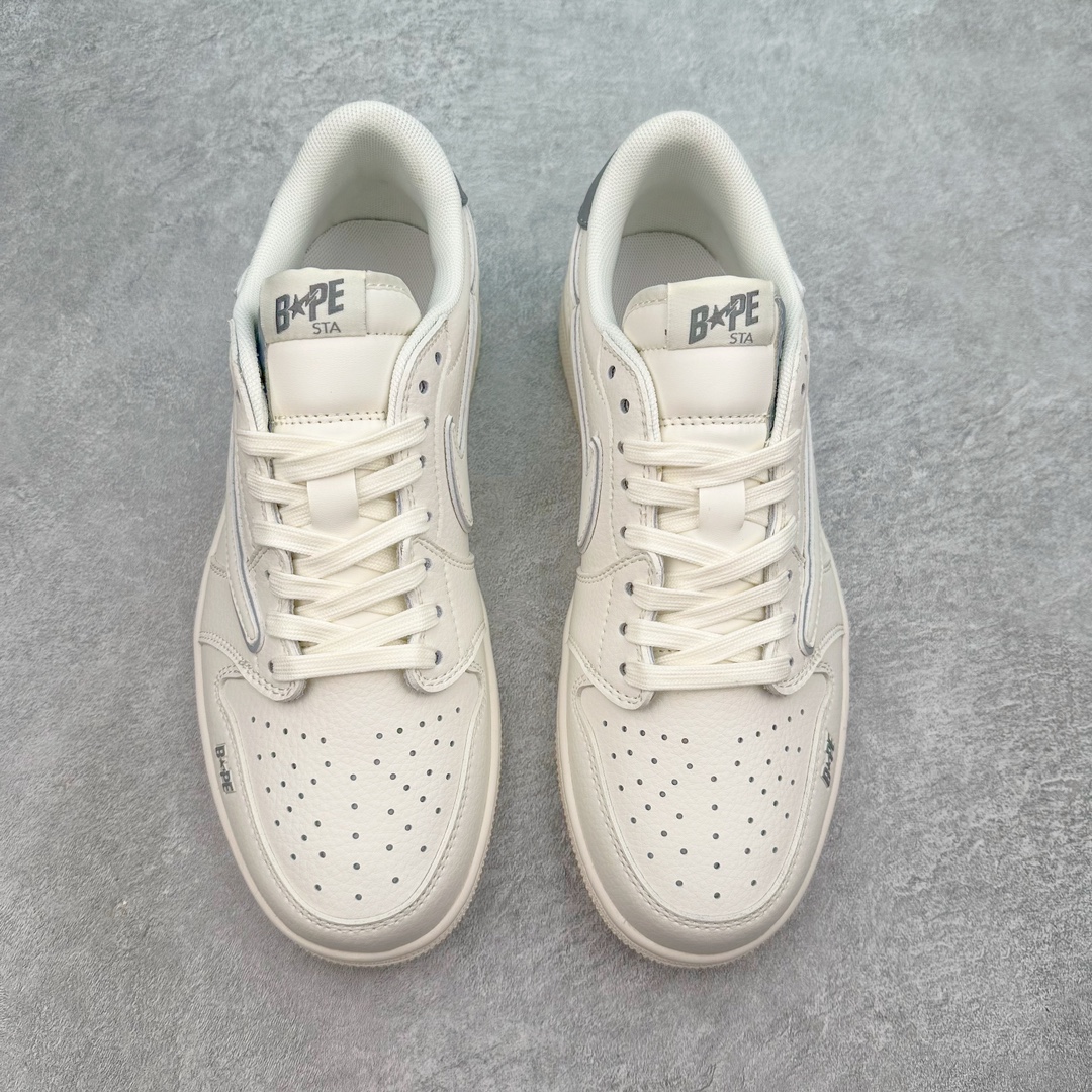 图片[2]-TS x Air Jordan AJ1 Low 倒钩低帮联名定制配色 LJ5188-012 原厂内置气垫魔块 A模大底 头层小牛皮 鞋舌AJ原厂专用牛津布+AJ专用反口珍珠布+原厂无杂质高弹内里海棉+特殊封边弹力鞋带 尺码：36 36.5 37.5 38 38.5 39 40 40.5 41 42 42.5 43 44 44.5 45 46 47.5-选品中心