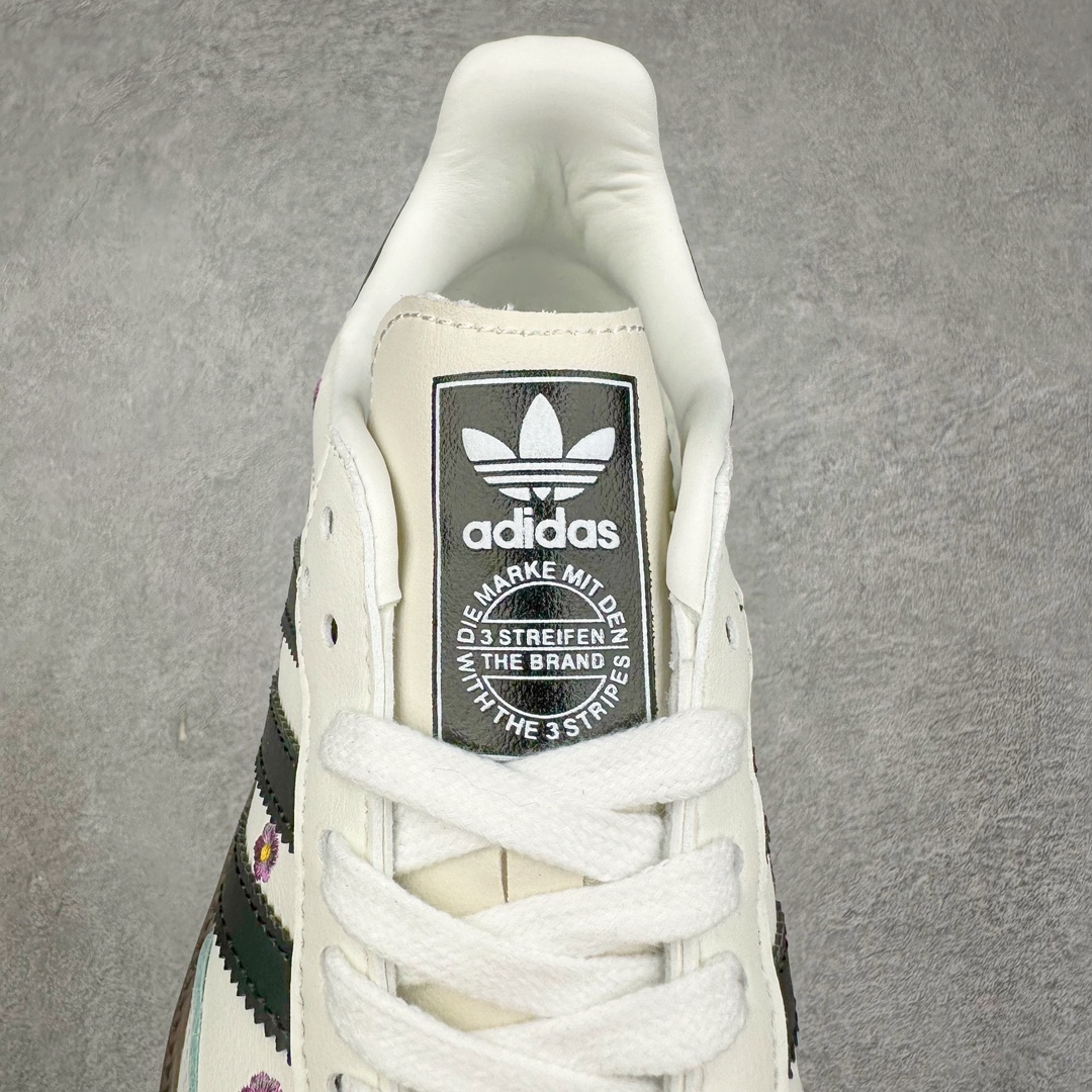 图片[5]-AD Original Samba OG 复古经典轻便板鞋 IF4398 这款桑巴鞋展示了高质量的工艺 带有装饰的超锁缝制和无缝的手感 柔软、柔软的皮革造型和标志性的3条纹完成了精致的外观 正规合身鞋带 鞋面上有绒面鞋垫 橡胶鞋底 享受正畸套筒软感 自50年代首次亮相以来就一直在赢得粉丝的青睐 尺码：36 36.5 37.5 38 38.5 39 40 40.5 41 42 42.5 43 44 44.5 45-选品中心