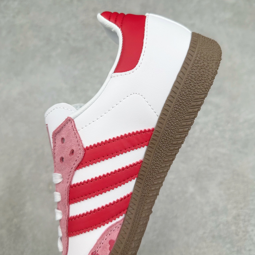 图片[7]-AD Original Samba OG 复古经典轻便板鞋 FW2414 这款桑巴鞋展示了高质量的工艺 带有装饰的超锁缝制和无缝的手感 柔软、柔软的皮革造型和标志性的3条纹完成了精致的外观 正规合身鞋带 鞋面上有绒面鞋垫 橡胶鞋底 享受正畸套筒软感 自50年代首次亮相以来就一直在赢得粉丝的青睐 尺码：36 36.5 37.5 38 38.5 39 40 40.5 41 42 42.5 43 44 44.5 45-选品中心