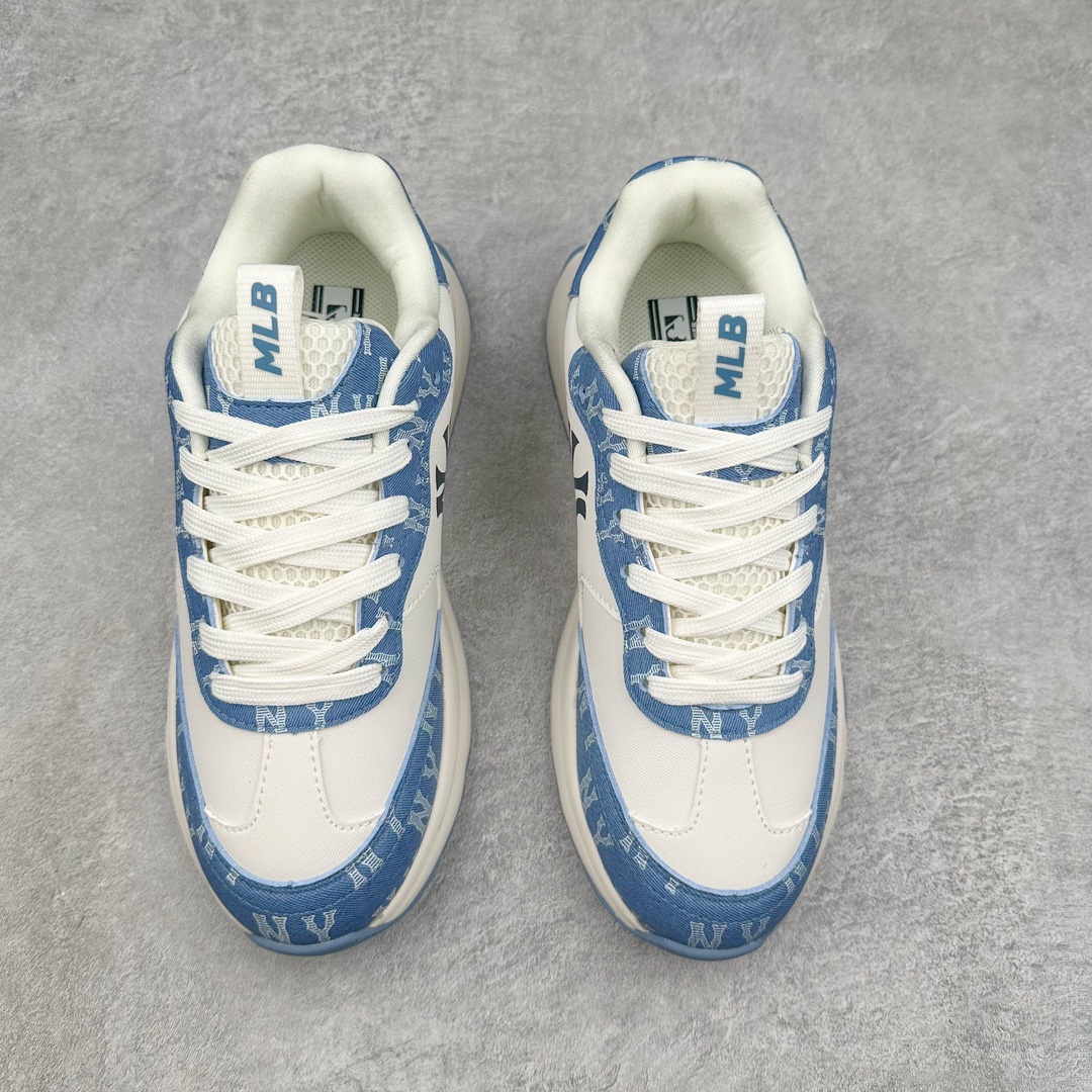 图片[2]-＃DT纯原 MLB Chunky Runner 2024S 复古印花老爹鞋系列低帮轻量增高厚底百搭休闲运动慢跑鞋 Korea韩国联名NY美国榄球纽约洋基队限定 韩国代购专供 全套原楦原纸板原厂数据开发 正确中底拉帮中底网布细节 平台代购专供 左脚内置芯片 韩国代购吊牌标贴 独家一比一RB+MD组合大底 高频后跟小人Logo精准对位立体饱满 正确网布加超迁鞋面 转印中底走线紧密 转印Logo工艺表层防刮不掉色 尺码：35 36 36.5 37.5 38 38.5 39 40 40.5 41 42 42.5 43 44 45-选品中心