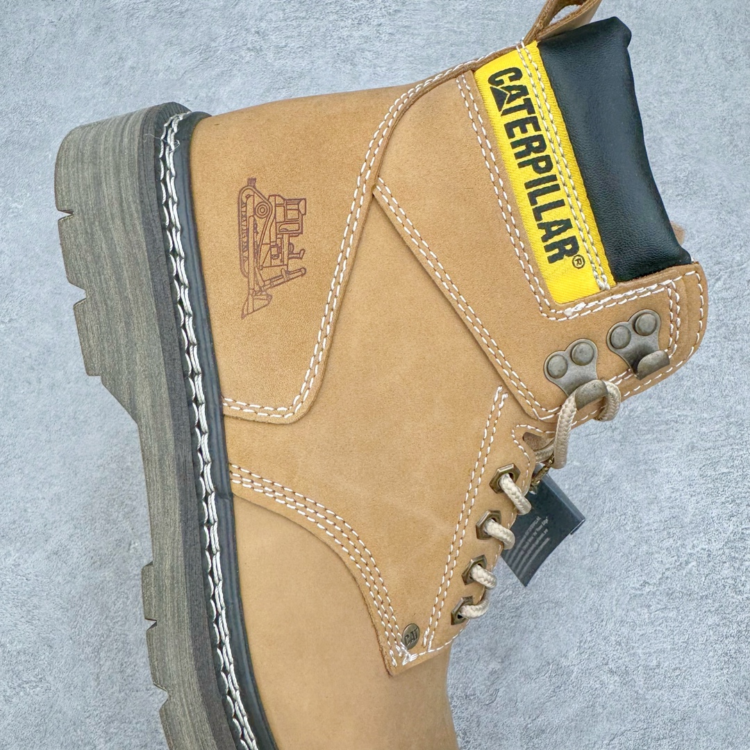 图片[6]-＃纯原 CAT 卡特经典百搭户外休闲工装靴水晶底系列 官网常年主打款 历年经典热销 堪称正品复印全新出炉 工艺品质基本无法辨别出真假 专为高端海淘代购客户准备 此款每年销量爆炸 由于纯手工机打走线 做工极其复杂 在保证品质的情况下 工厂产量有限 基本上供不应求永不开胶技术 五金 皮质材料 橡胶水晶大底 各处小细节只和正品对比 尺码：39-44（皮鞋码）-选品中心