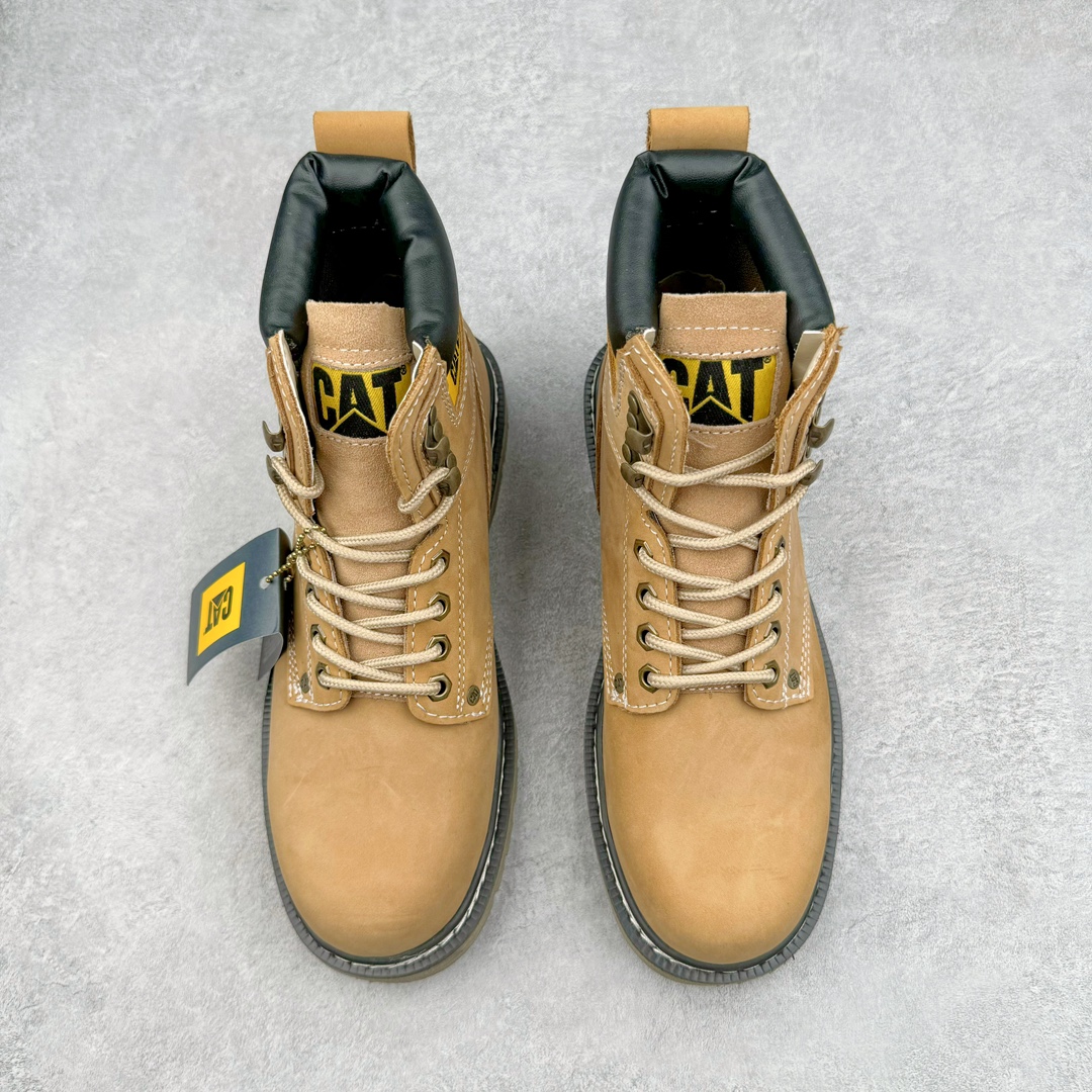 图片[2]-＃纯原 CAT 卡特经典百搭户外休闲工装靴水晶底系列 官网常年主打款 历年经典热销 堪称正品复印全新出炉 工艺品质基本无法辨别出真假 专为高端海淘代购客户准备 此款每年销量爆炸 由于纯手工机打走线 做工极其复杂 在保证品质的情况下 工厂产量有限 基本上供不应求永不开胶技术 五金 皮质材料 橡胶水晶大底 各处小细节只和正品对比 尺码：39-44（皮鞋码）-选品中心